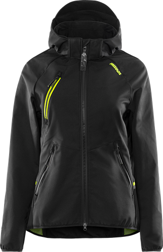Functional hooded softshell jacket woman 4872 gbf