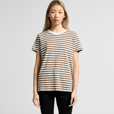 Wo's maple stripe tee | 4037