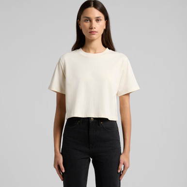 Wo's classic crop tee | 4072