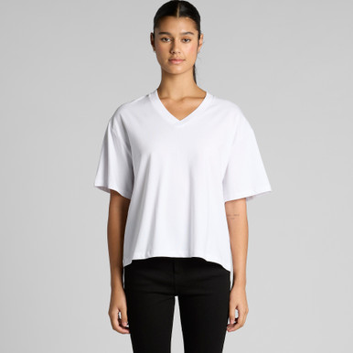 Wo's martina v neck tee | 4095