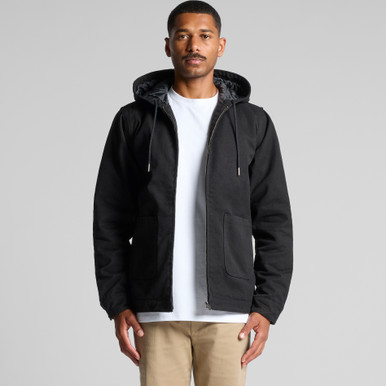 Canvas heavy hooded jacket | 5529