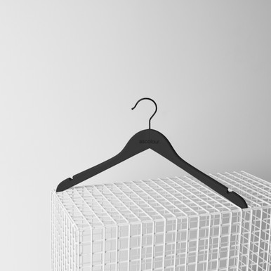 Black logo hanger | 6839