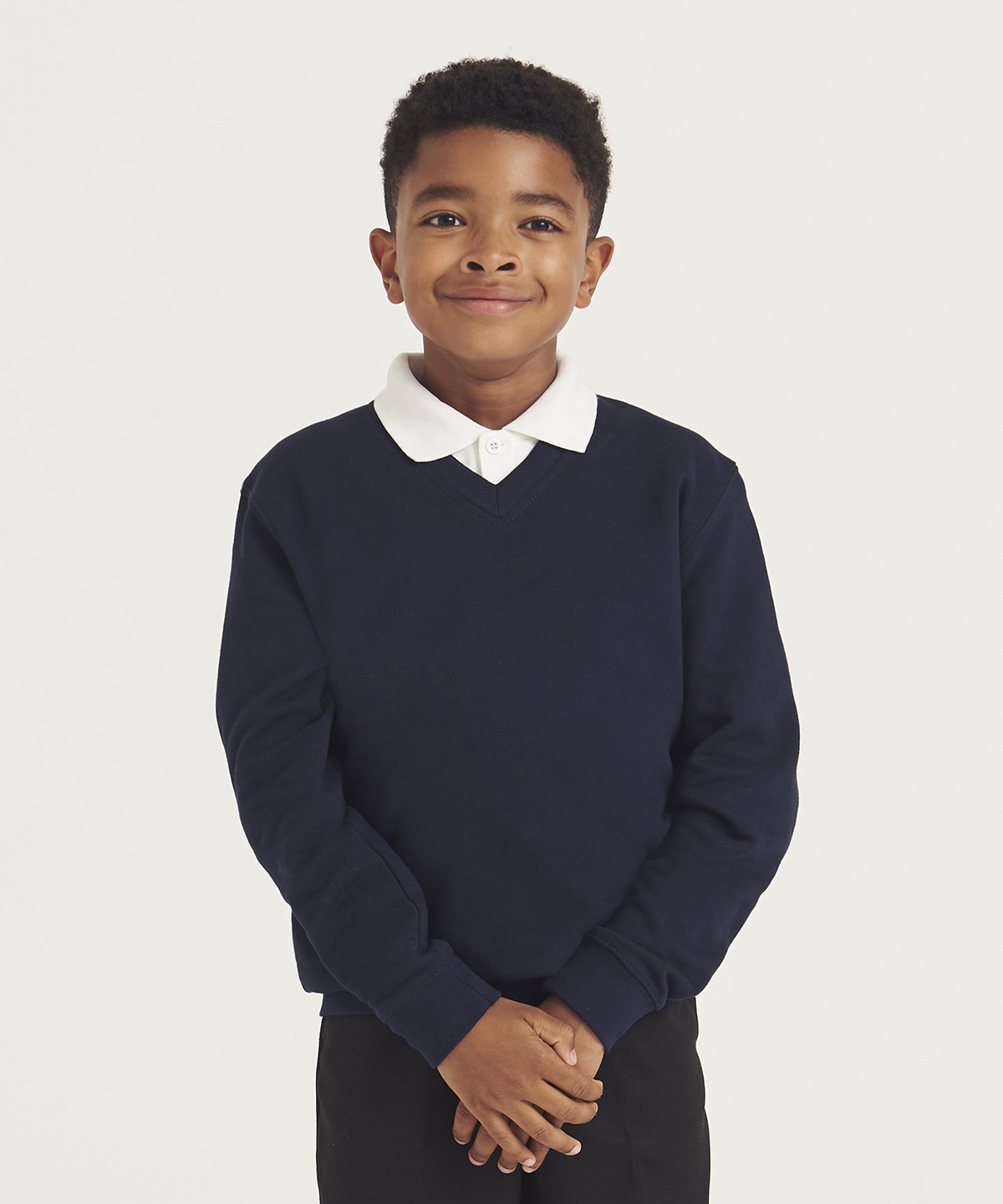 Kids academy v-neck sweatshirt