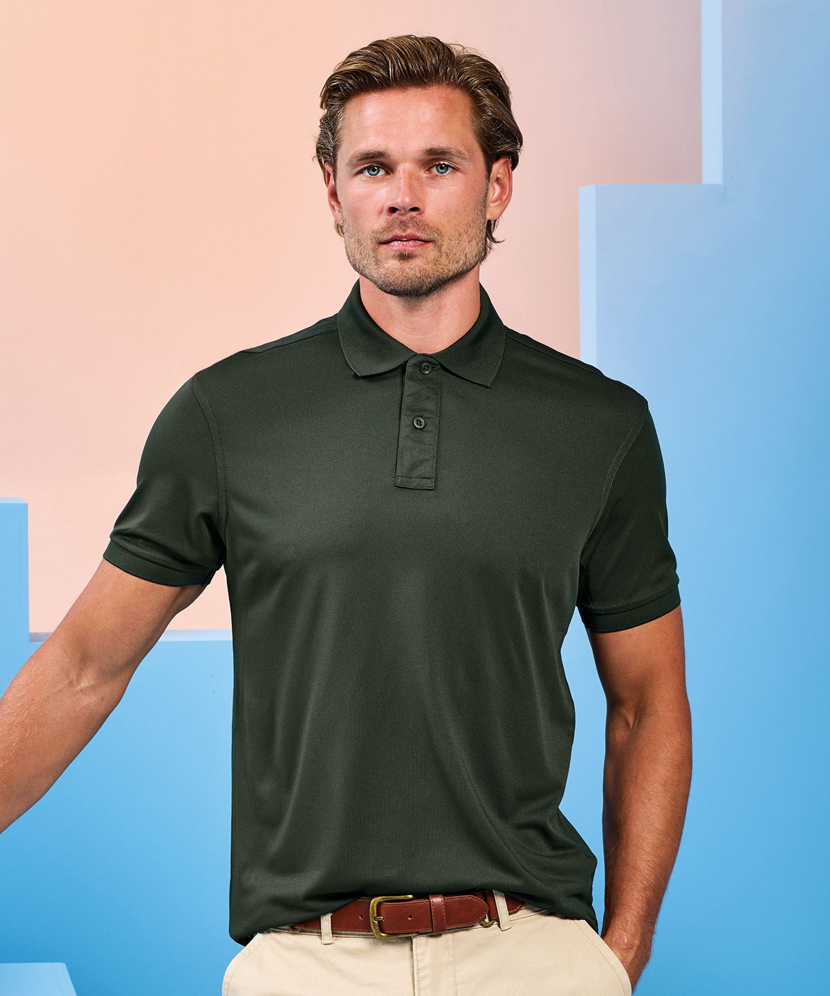 Printguard recycled polyester polo