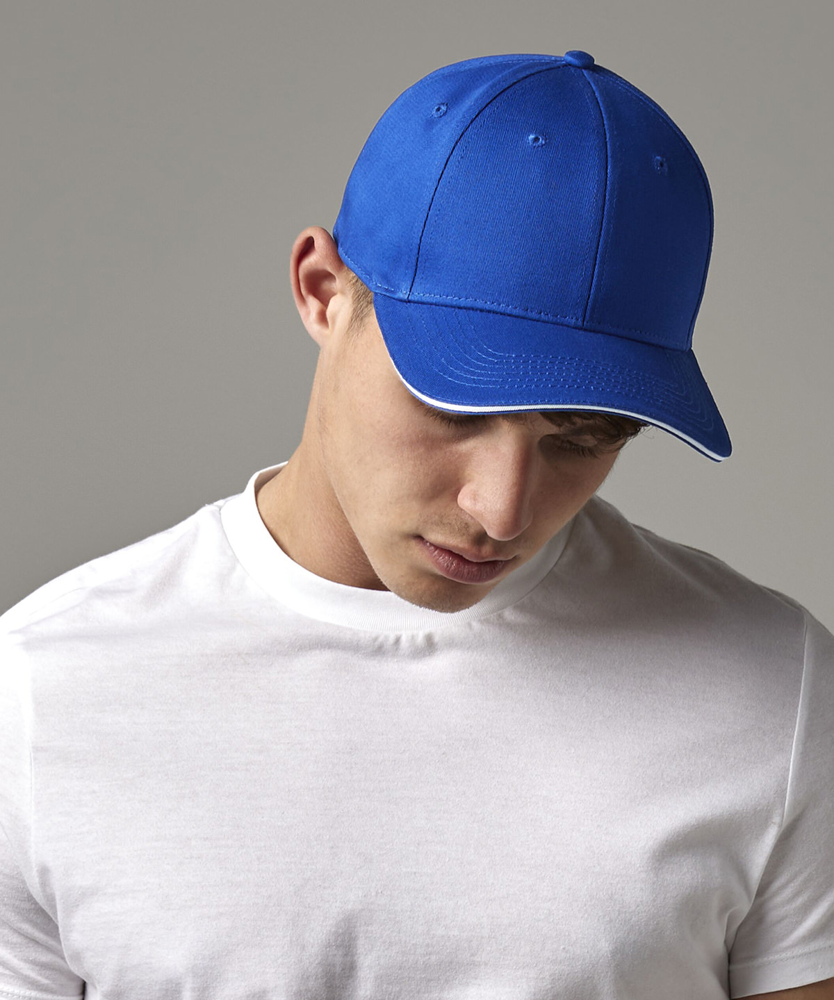 Earthaware® classic organic cotton 6-panel cap – sandwich peak