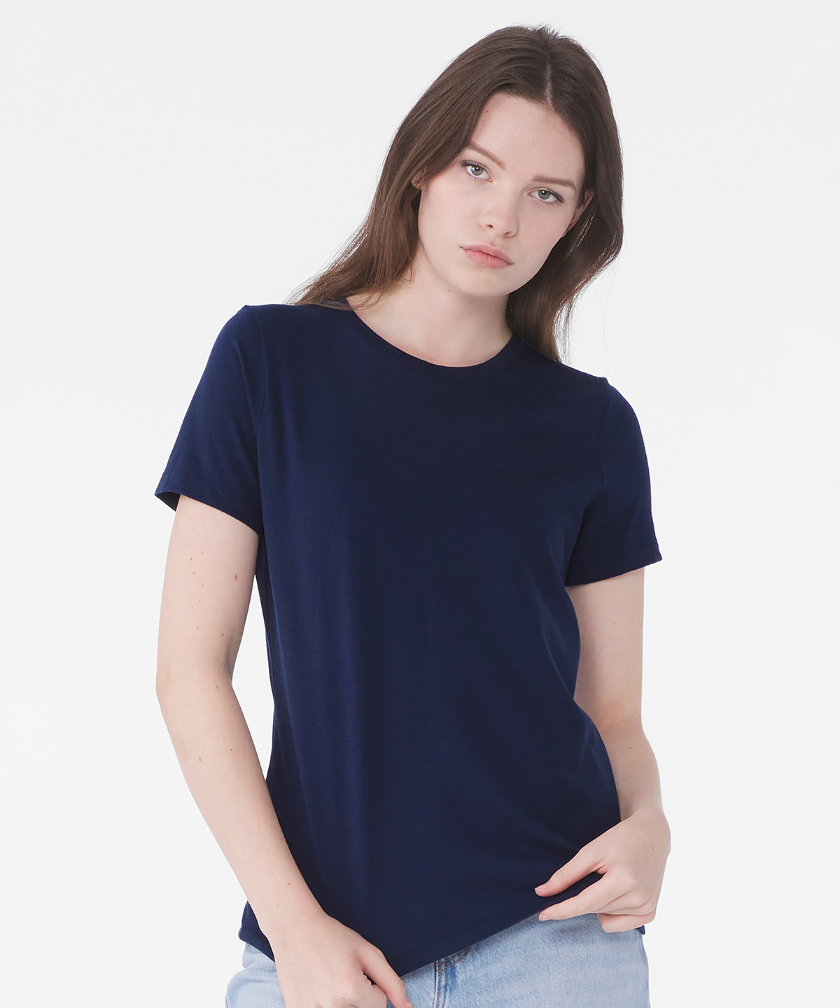 Women's relaxed jersey short sleeve tee