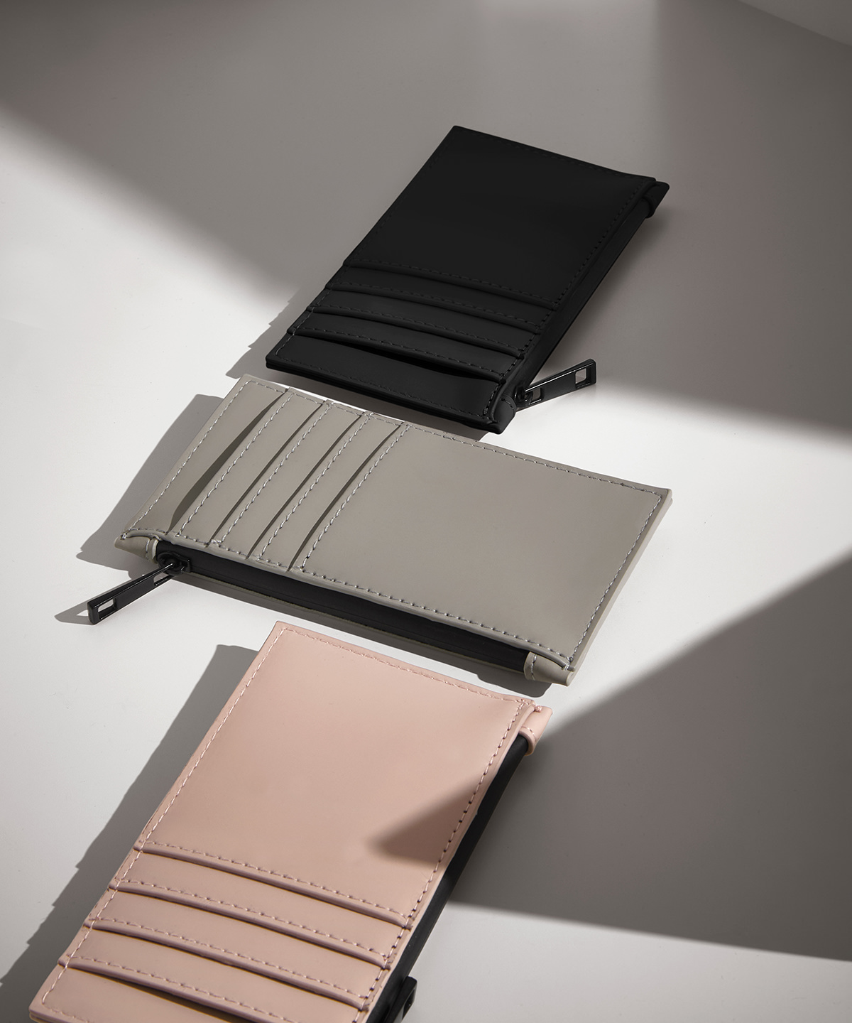 Matte pu card holder