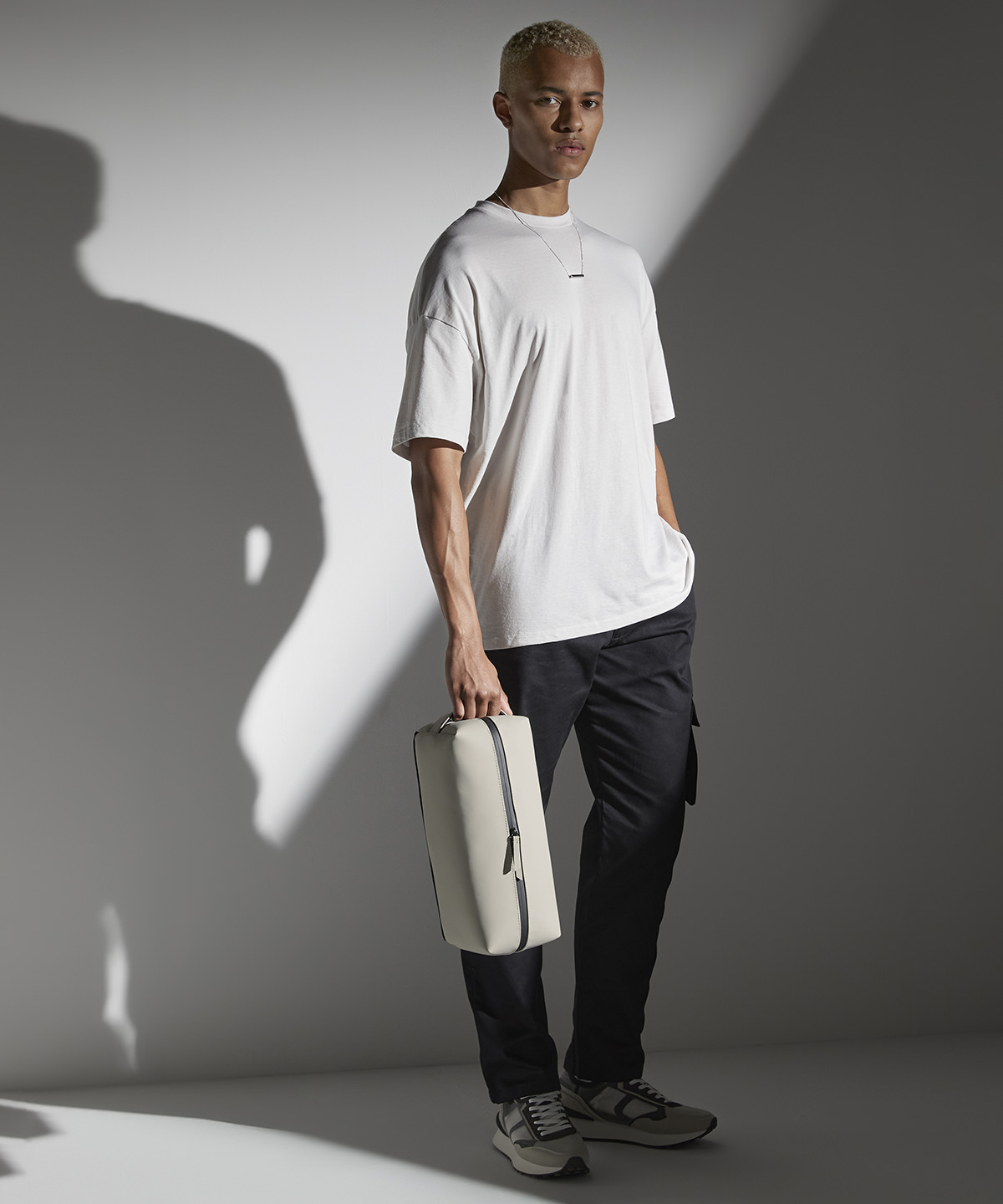 Matte pu shoe/accessory bag