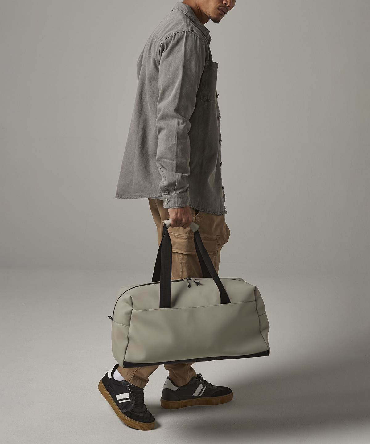 Matte pu weekender