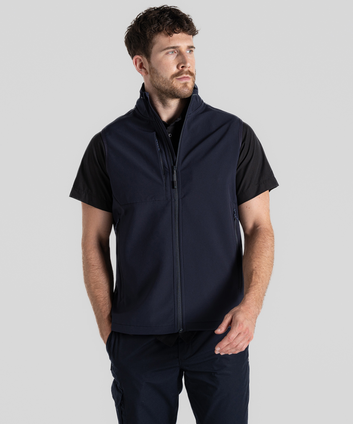 Expert basecamp softshell vest