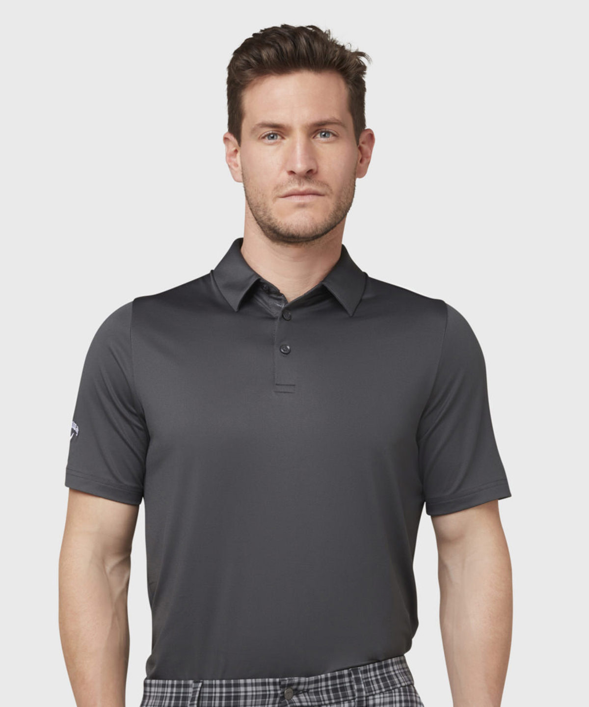 Swing tech™ solid polo