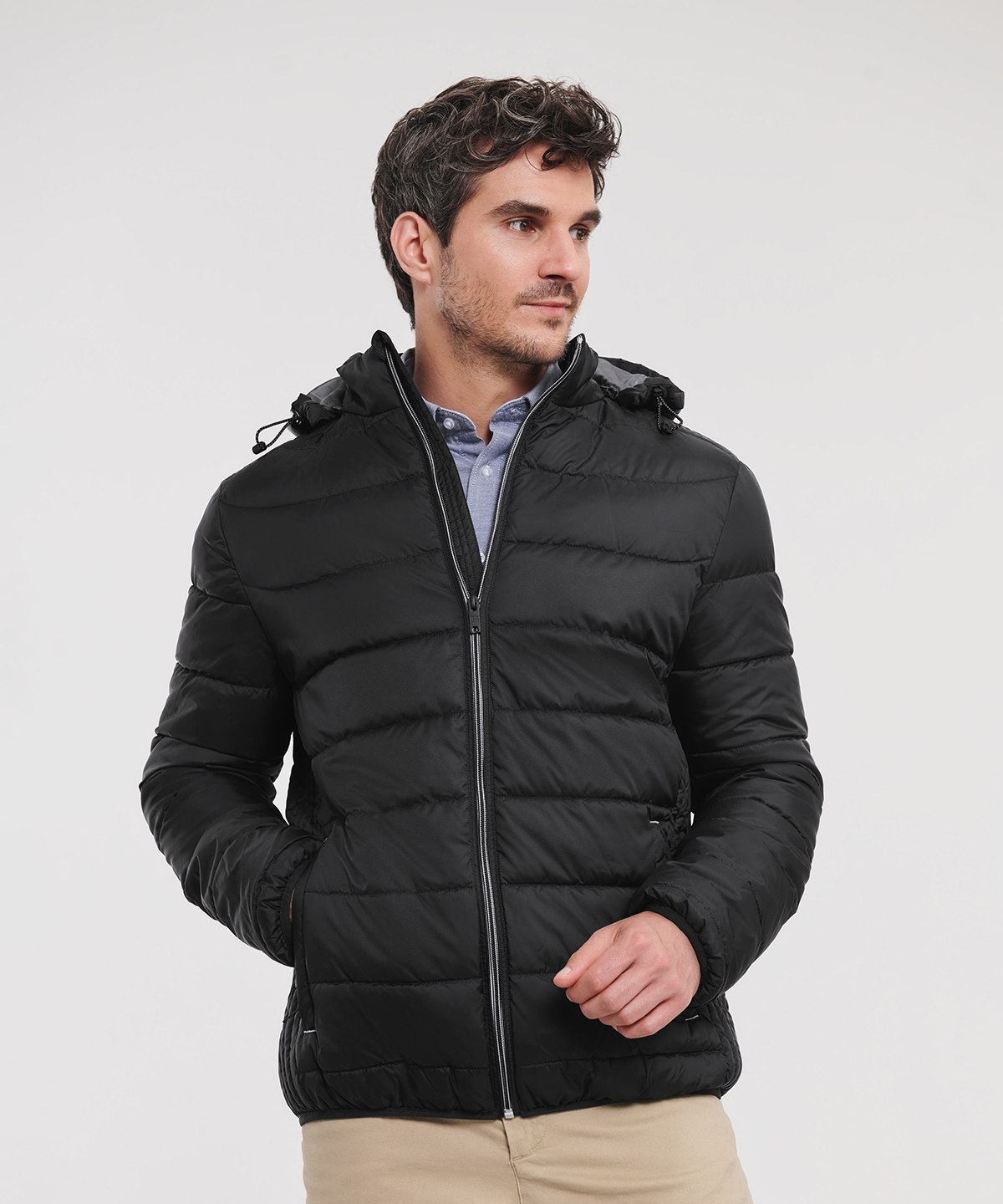 Hooded nano jacket