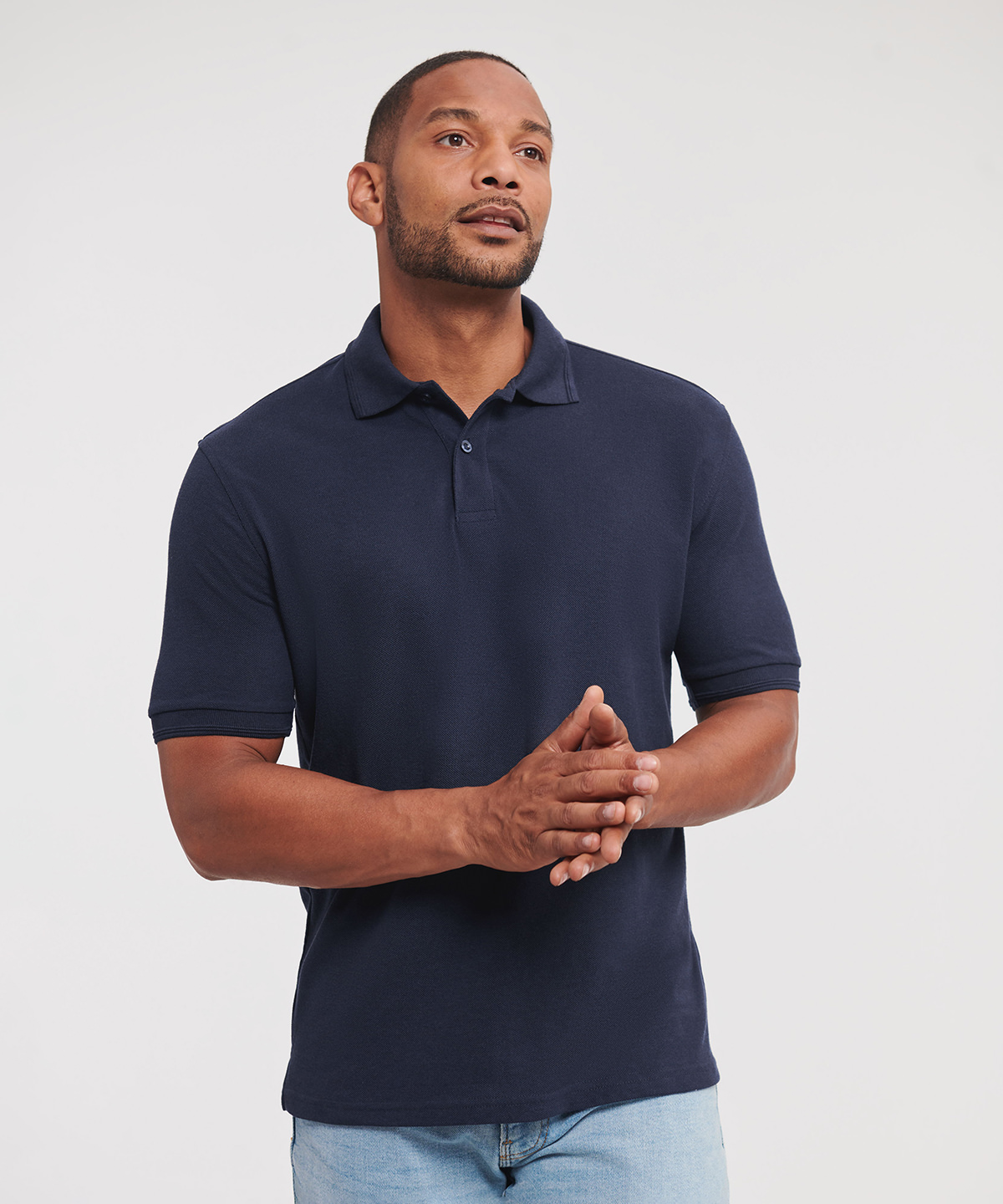 Hard-wearing 60°c wash polo
