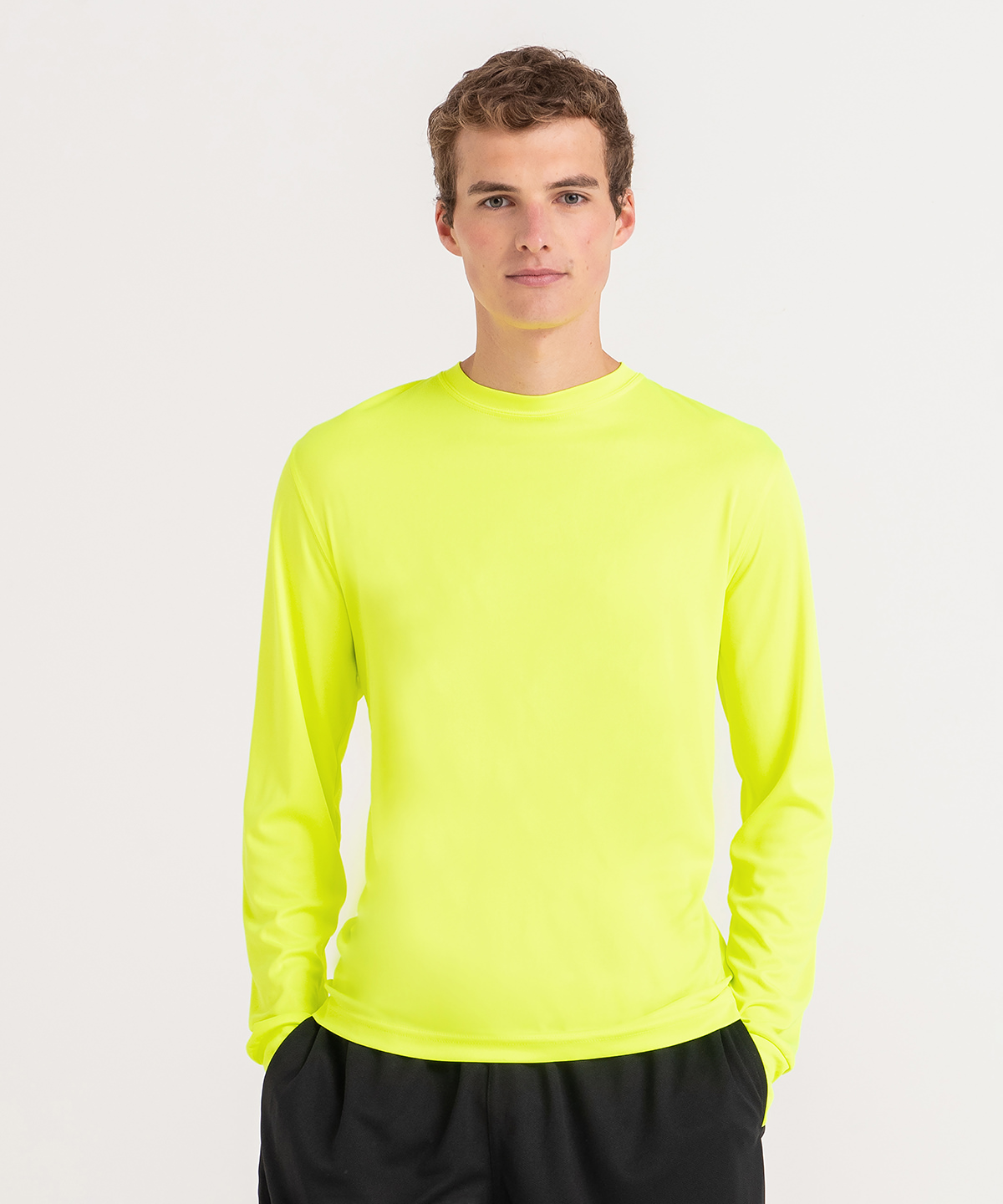 Long sleeve active t