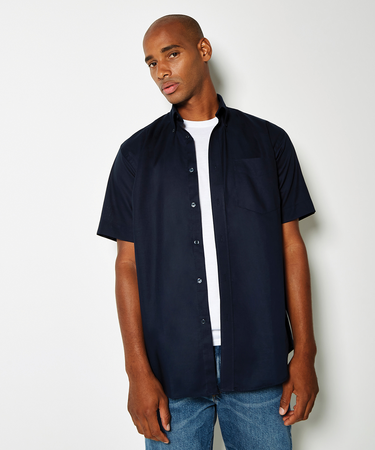 Workplace oxford shirt short-sleeved (classic fit)