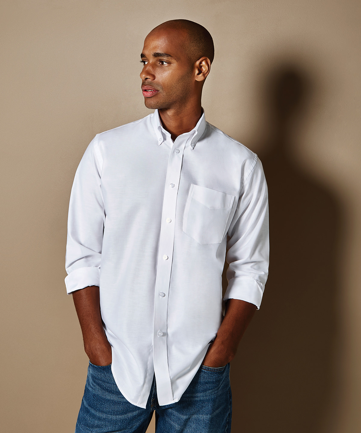 Workplace oxford shirt long-sleeved (classic fit)