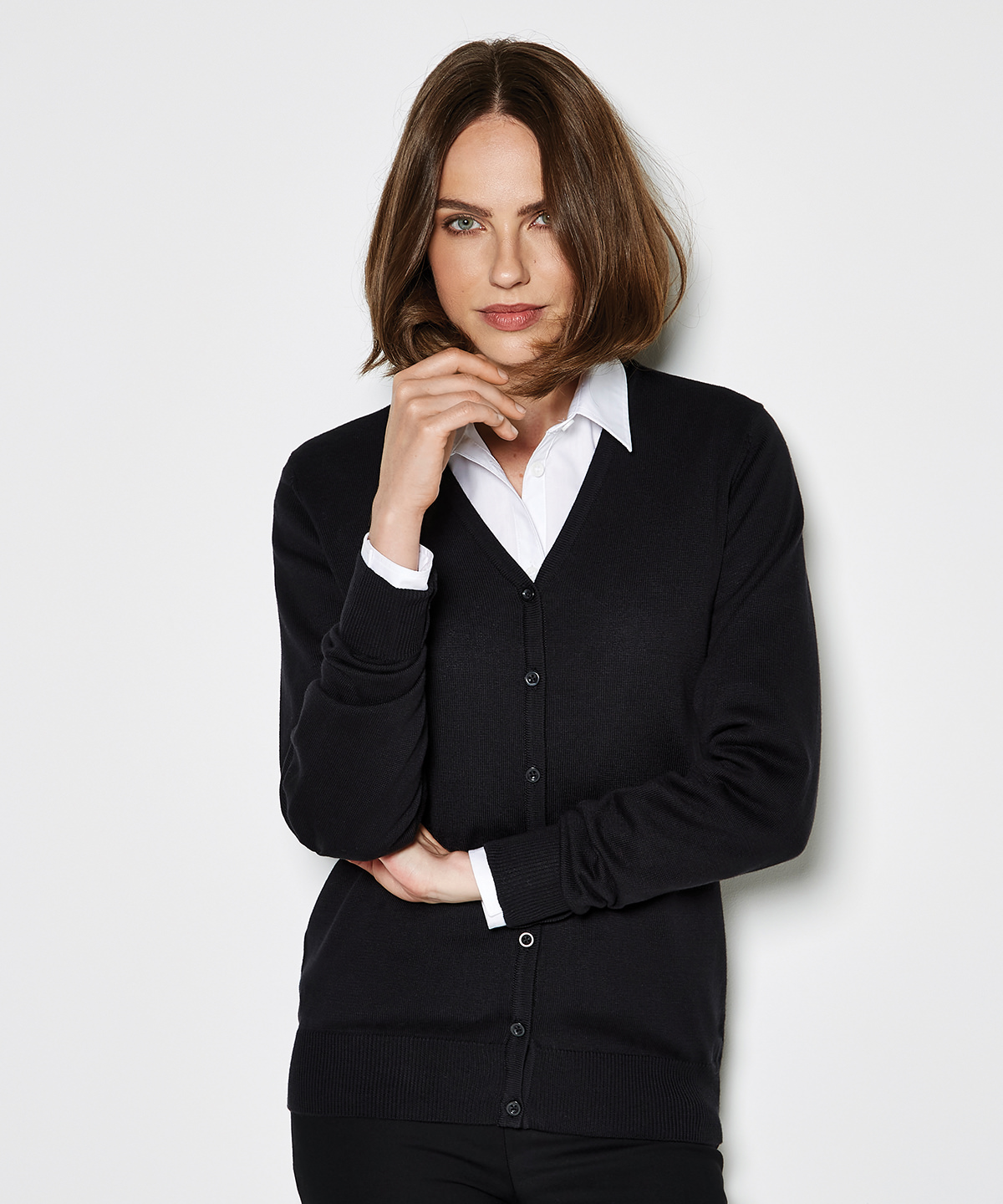 Women's arundel v-neck cardigan long sleeve (classic fit)