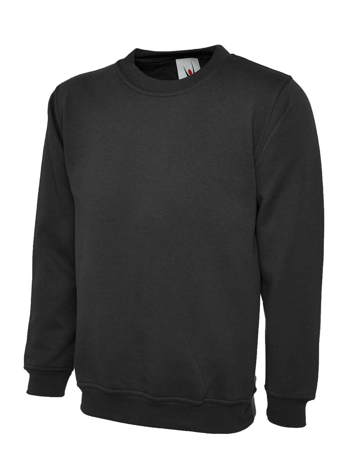 Ladies deluxe crew neck sweatshirt