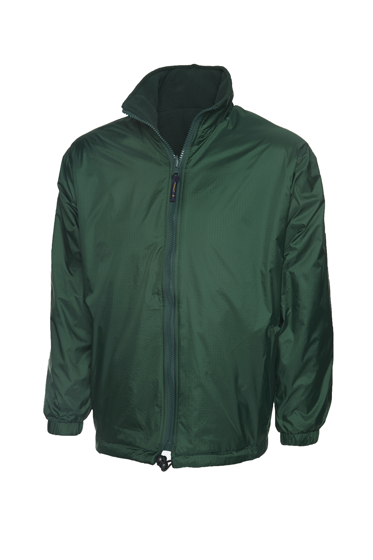 Classic reversible fleece jacket