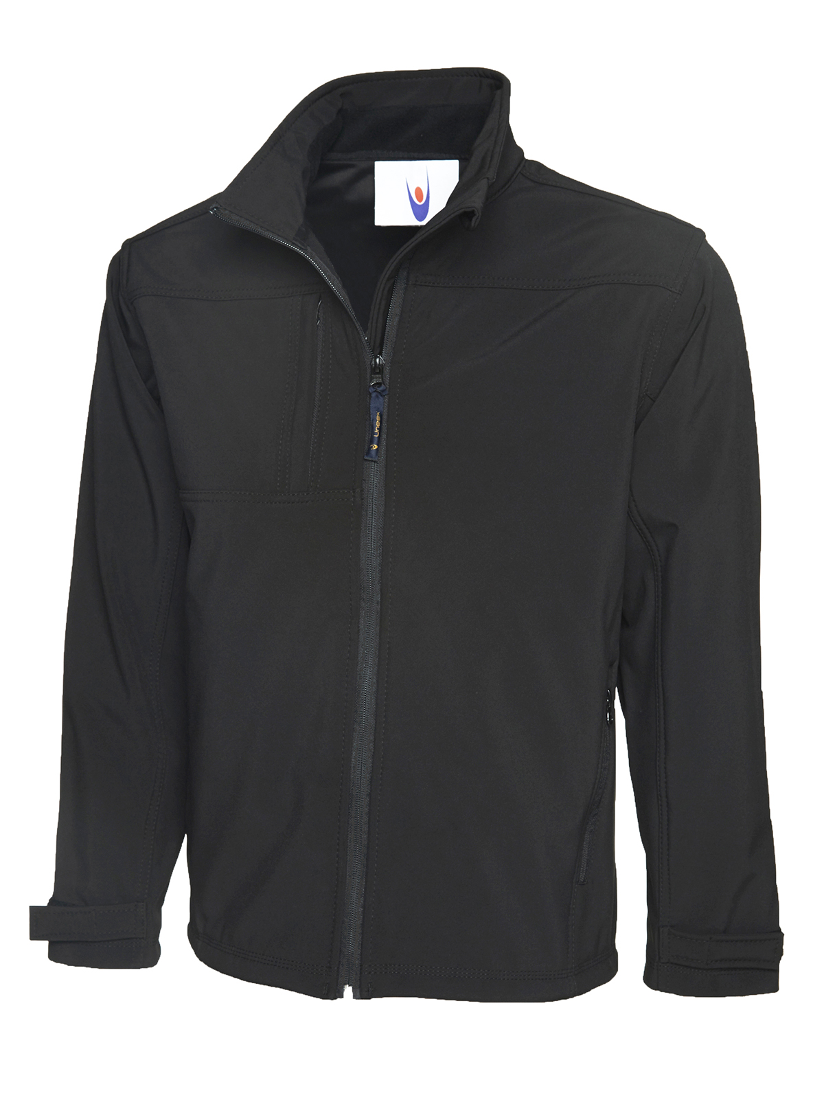 Deluxe full zip soft shell jacket