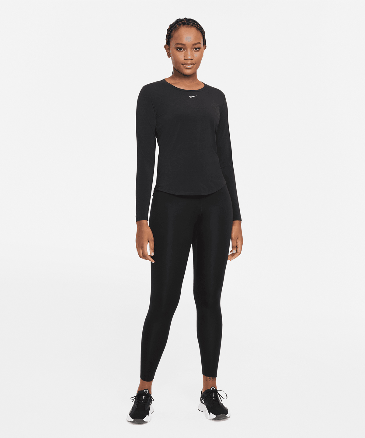 Women’s nike one luxe dri-fit long sleeve standard fit top