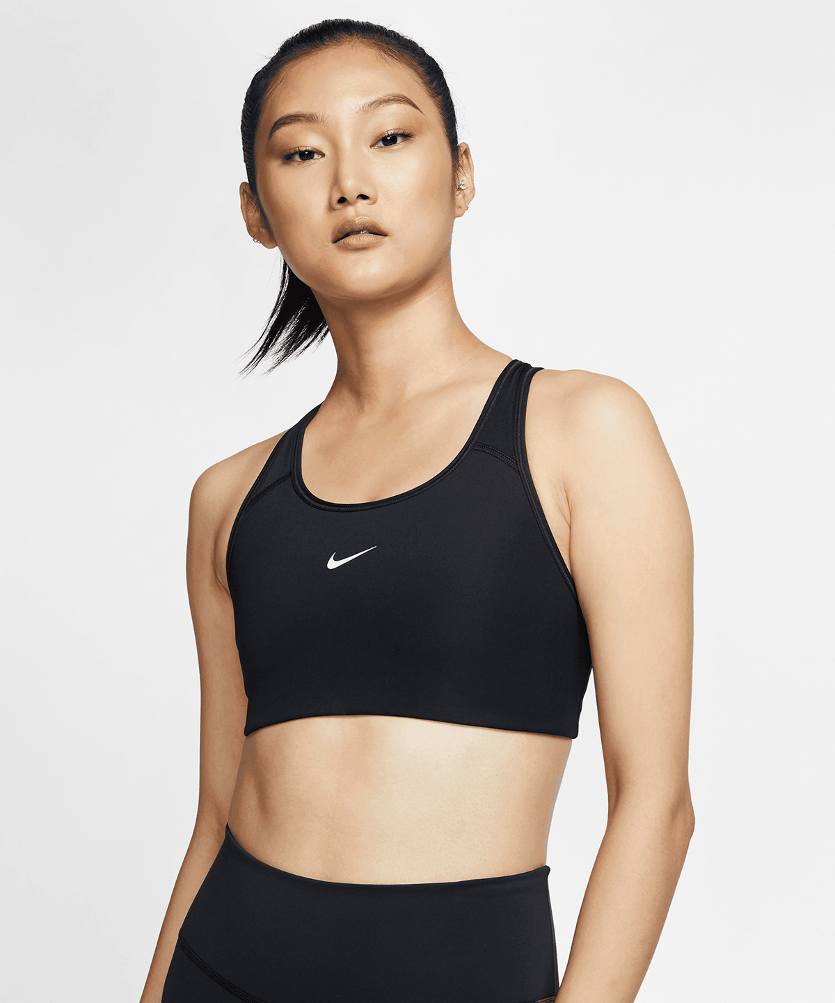 Women’s nike dri-fit swoosh one-piece bra