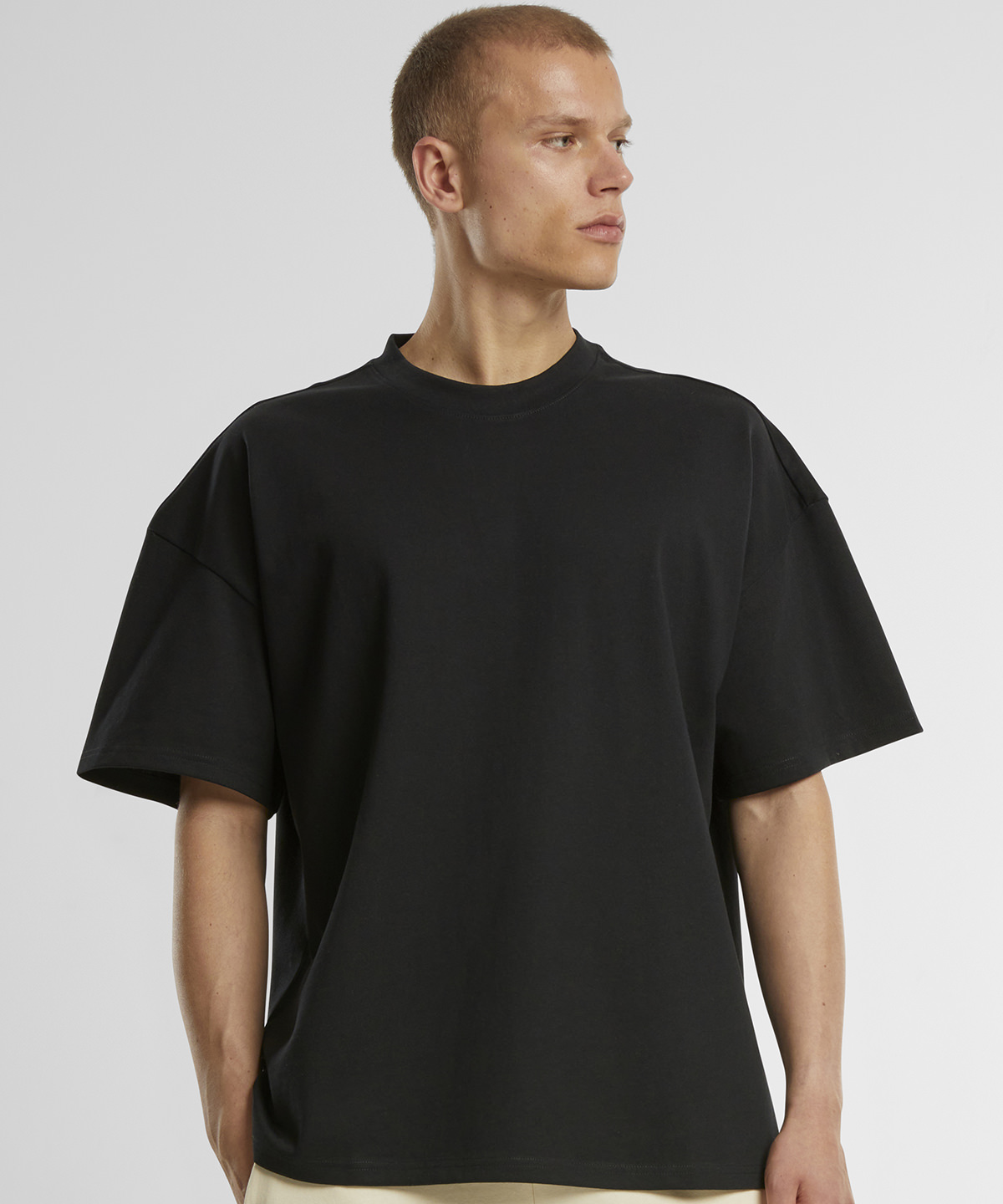 Heavy jersey oversized tee