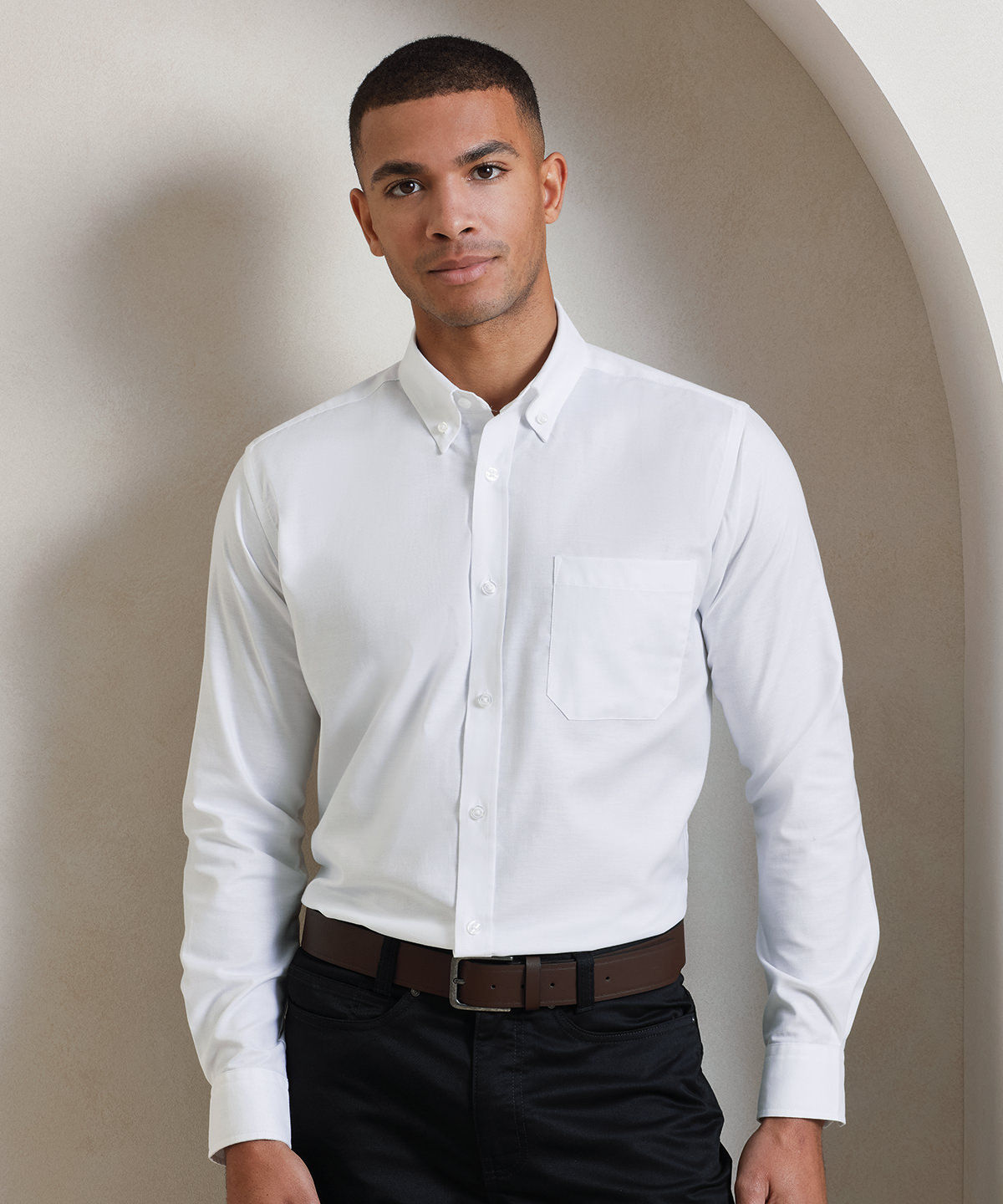 Signature oxford long sleeve shirt