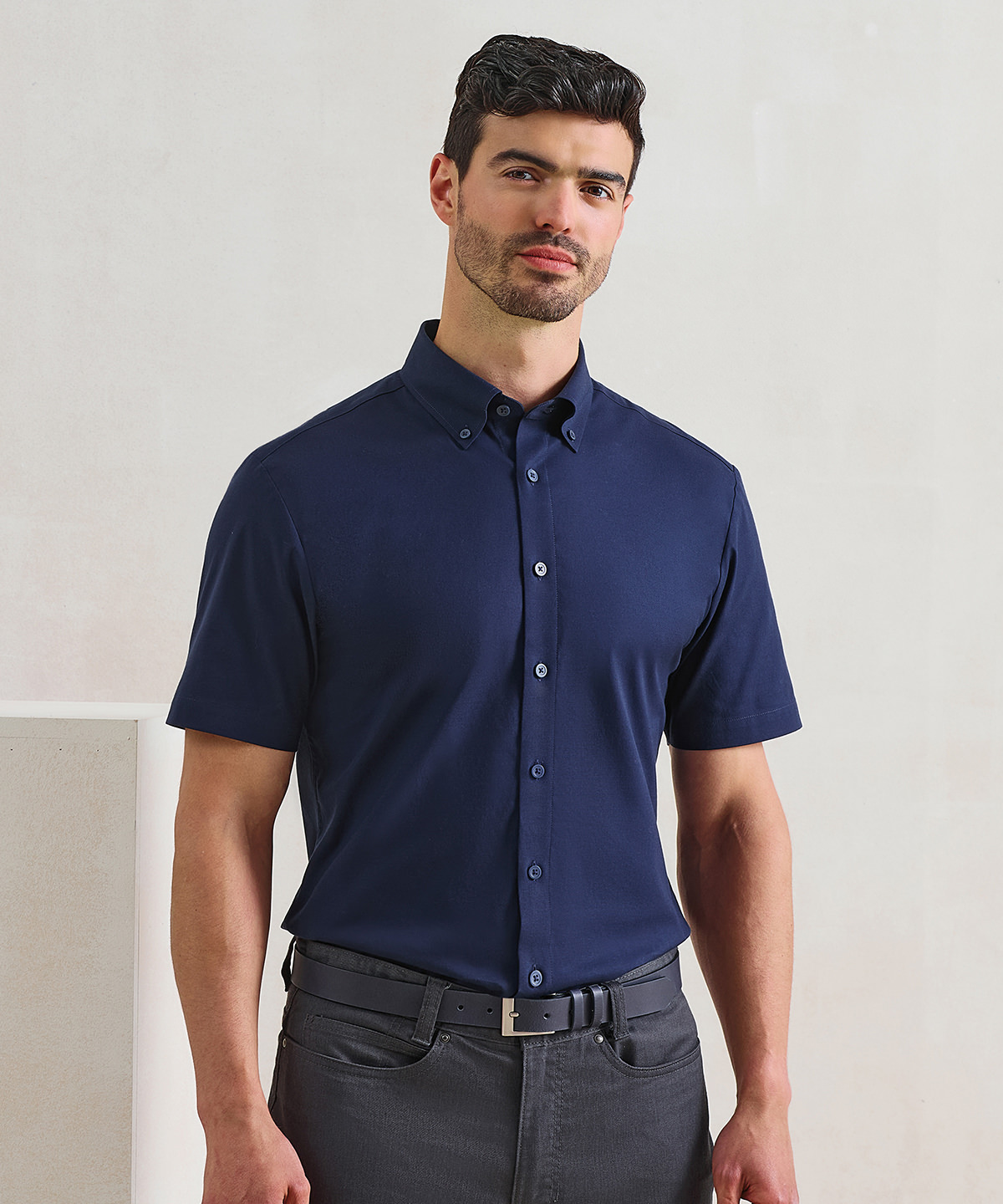 ‘supreme’ oxford short sleeve shirt