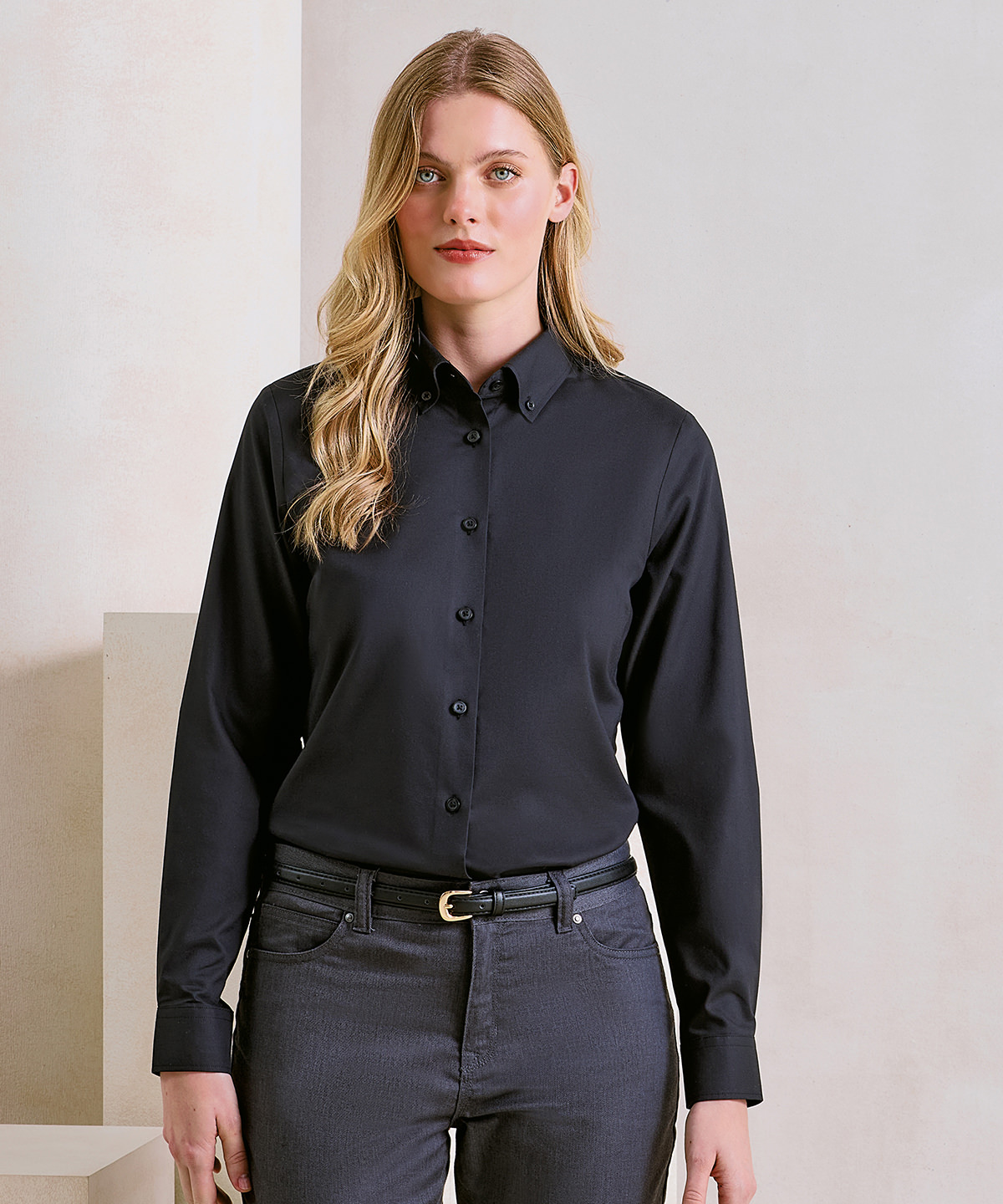 Women’s ‘supreme’ oxford long sleeve shirt