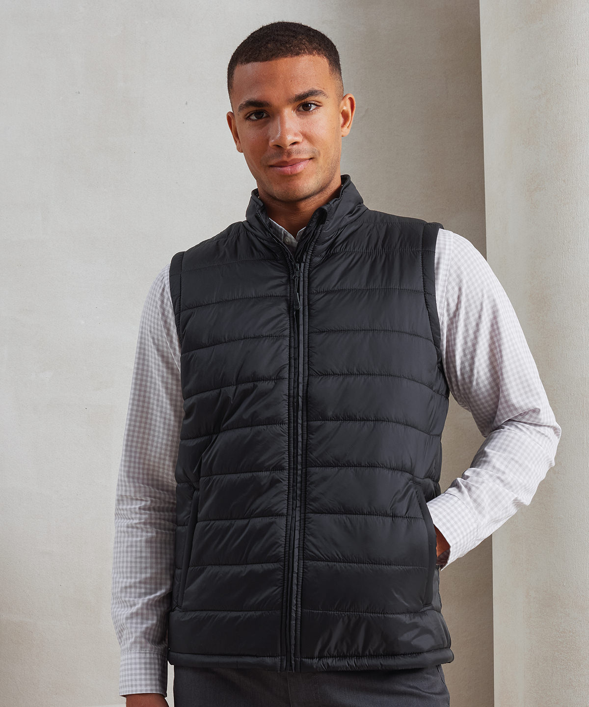 ‘recyclight’ padded gilet