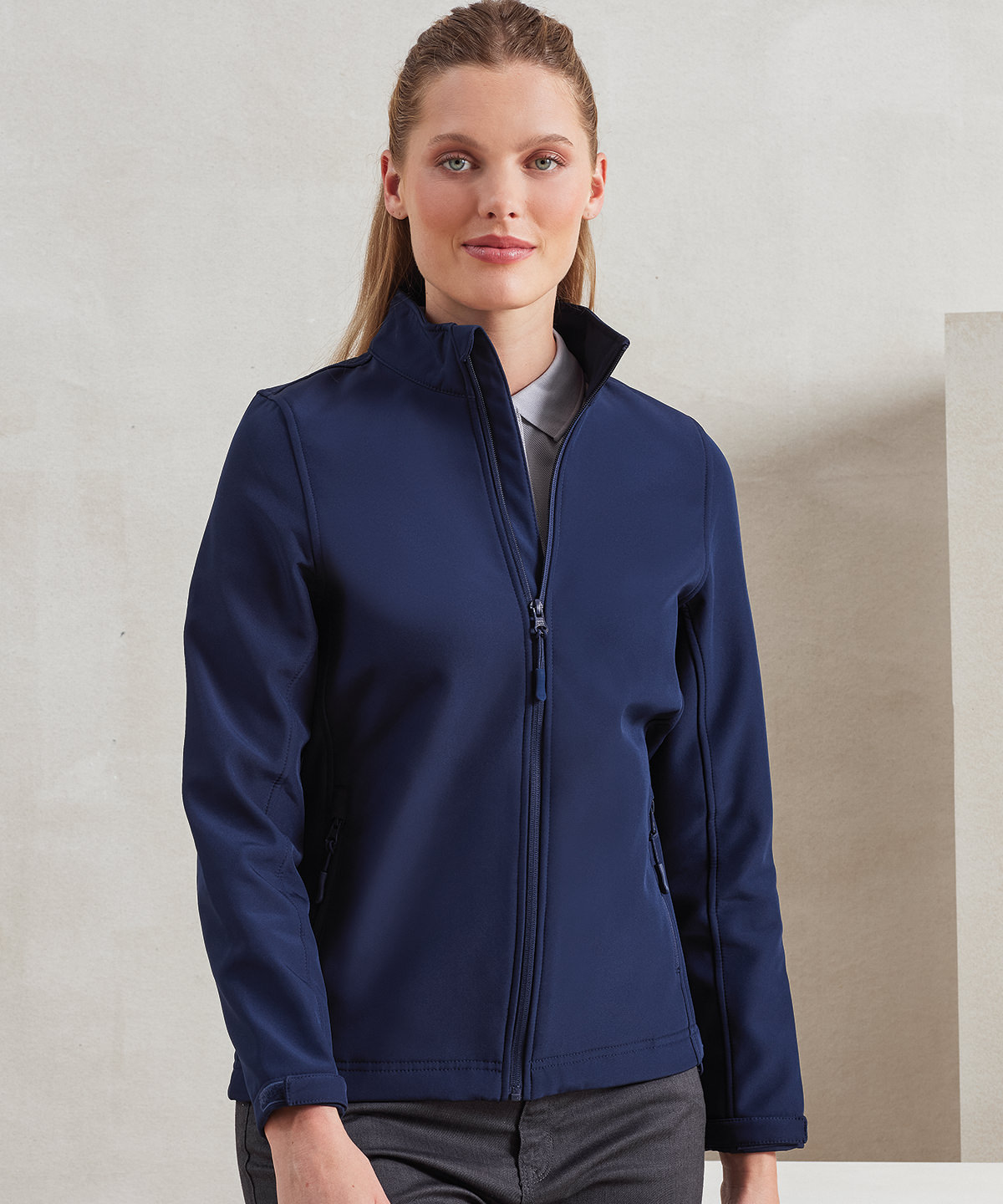 Women’s windchecker® printable and recycled softshell jacket