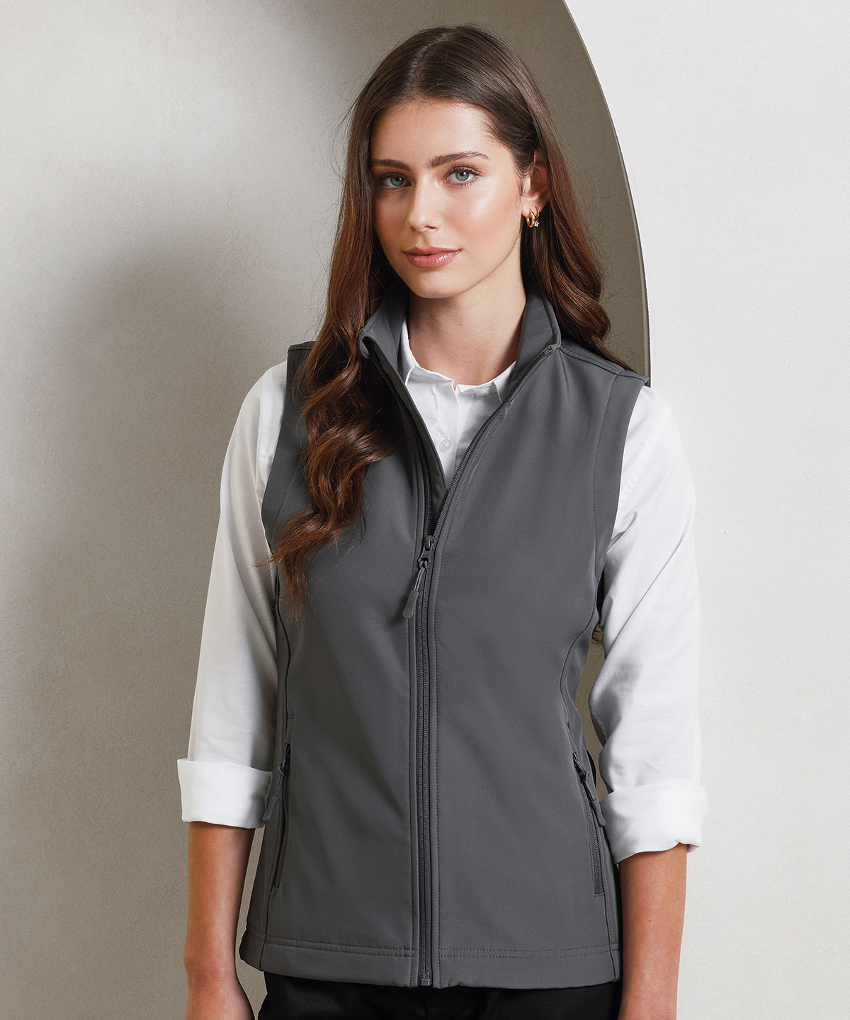 Women’s windchecker® printable and recycled gilet