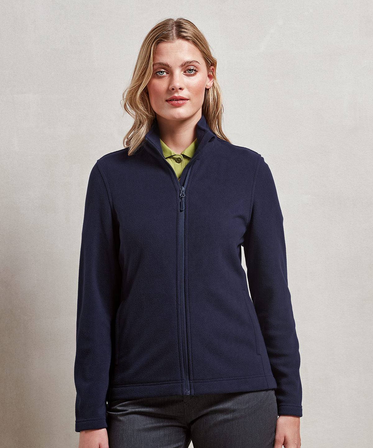 Women’s ‘recyclight’ full-zip microfleece