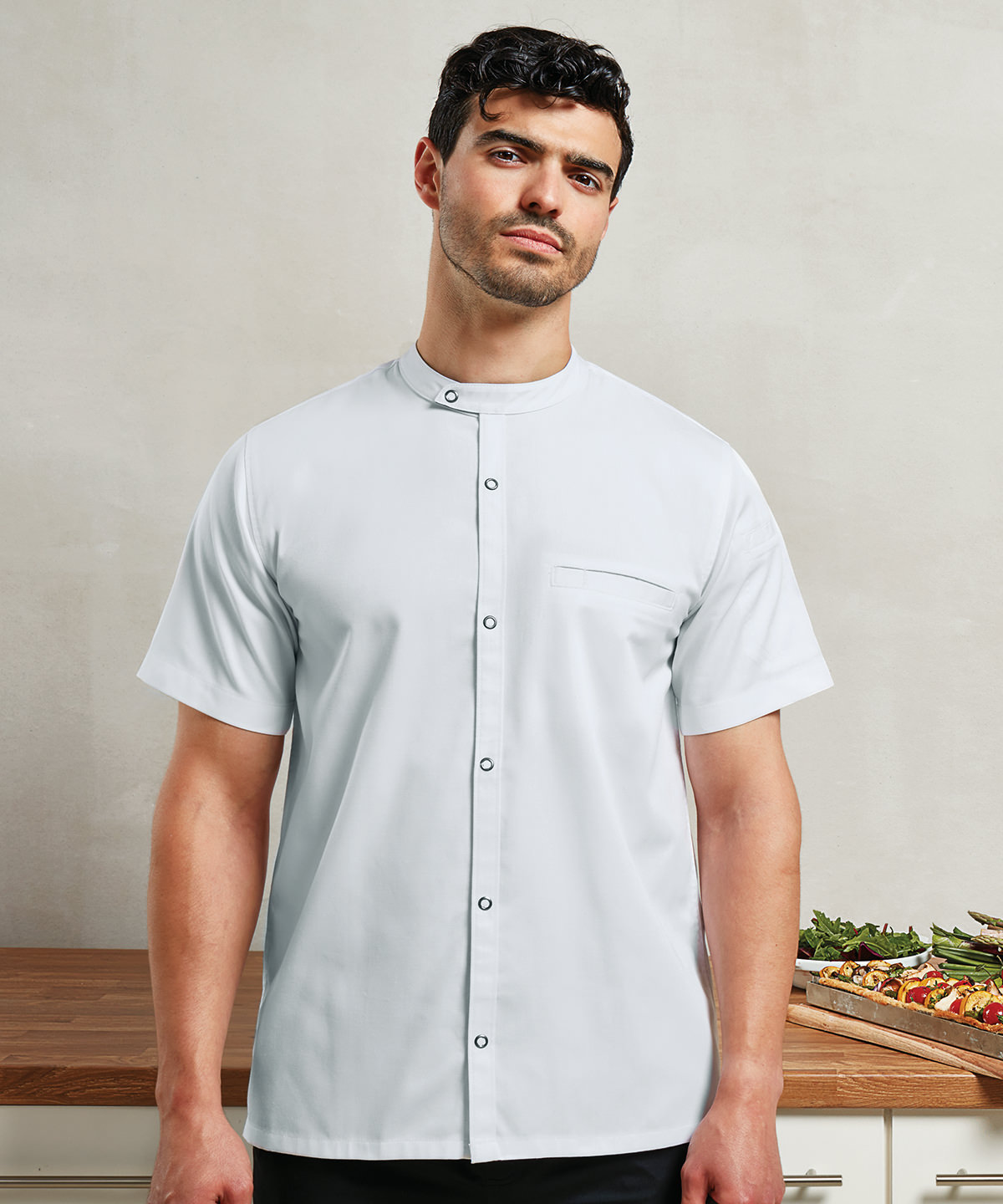 Chef's 'recyclight' short sleeve shirt