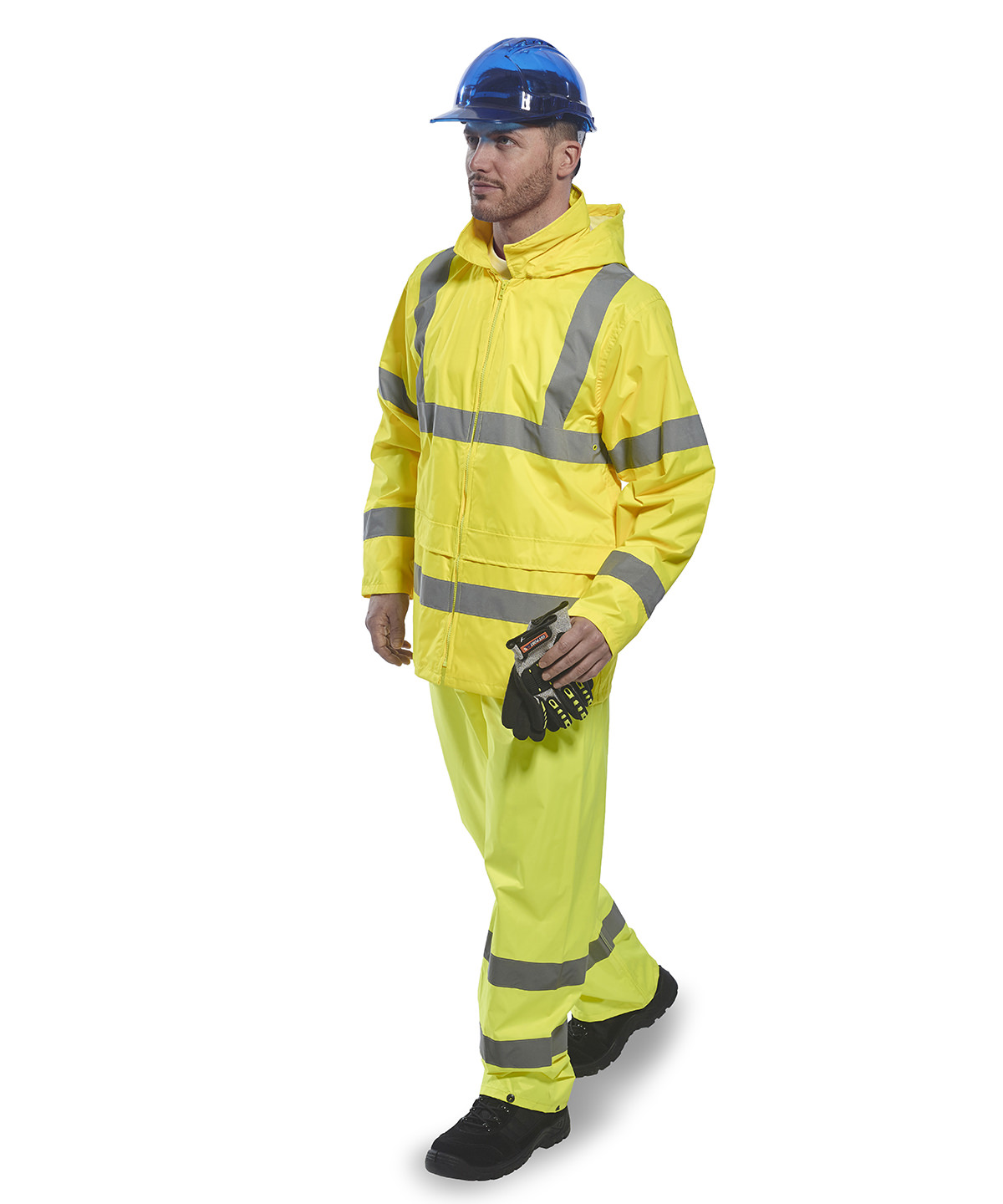 Hi-vis rain jacket (h440)