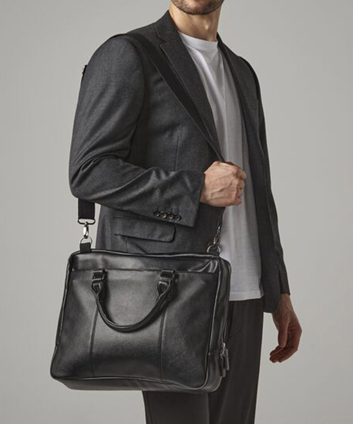 Nuhide® slimline laptop brief
