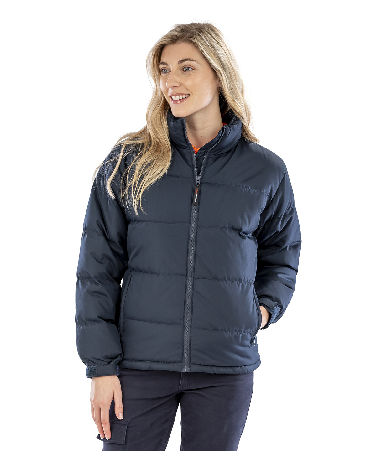 Women's holkham down-feel jacket