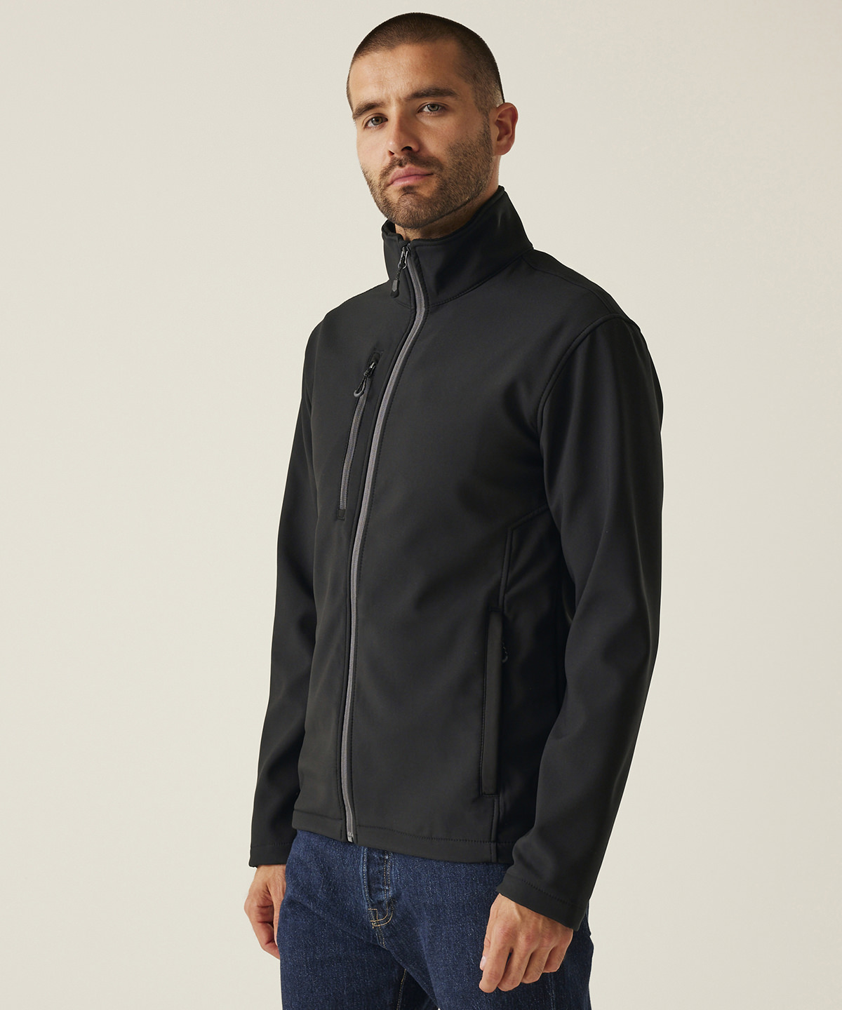 Honestly made recycled softshell jacket