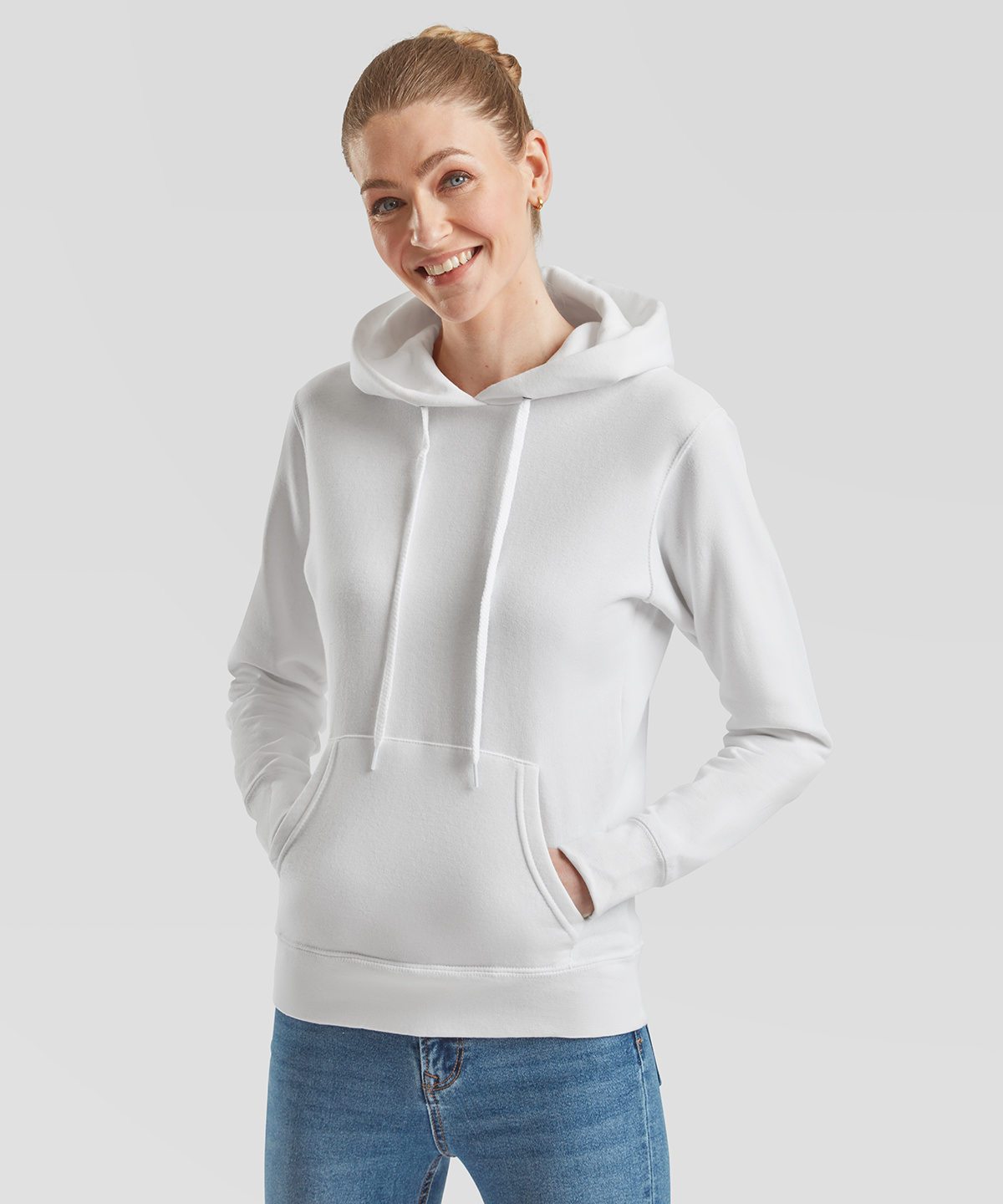 Women's classic 80/20 hooded sweatshirt