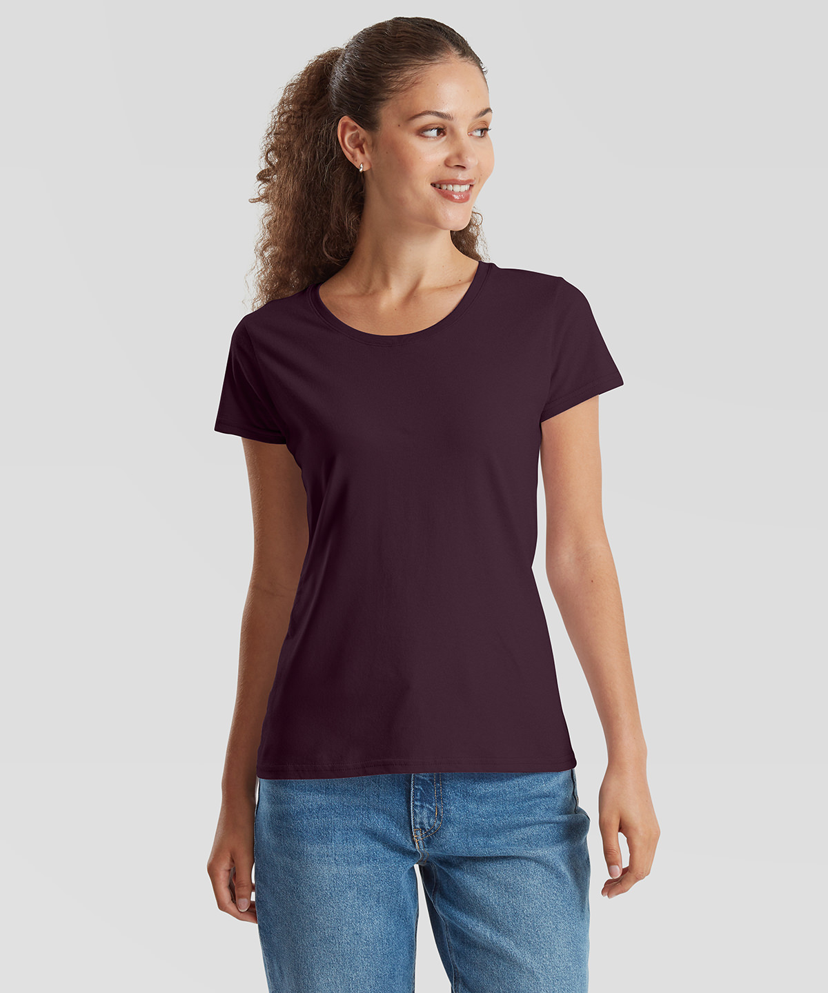 Women's iconic 195 ringspun premium t-shirt