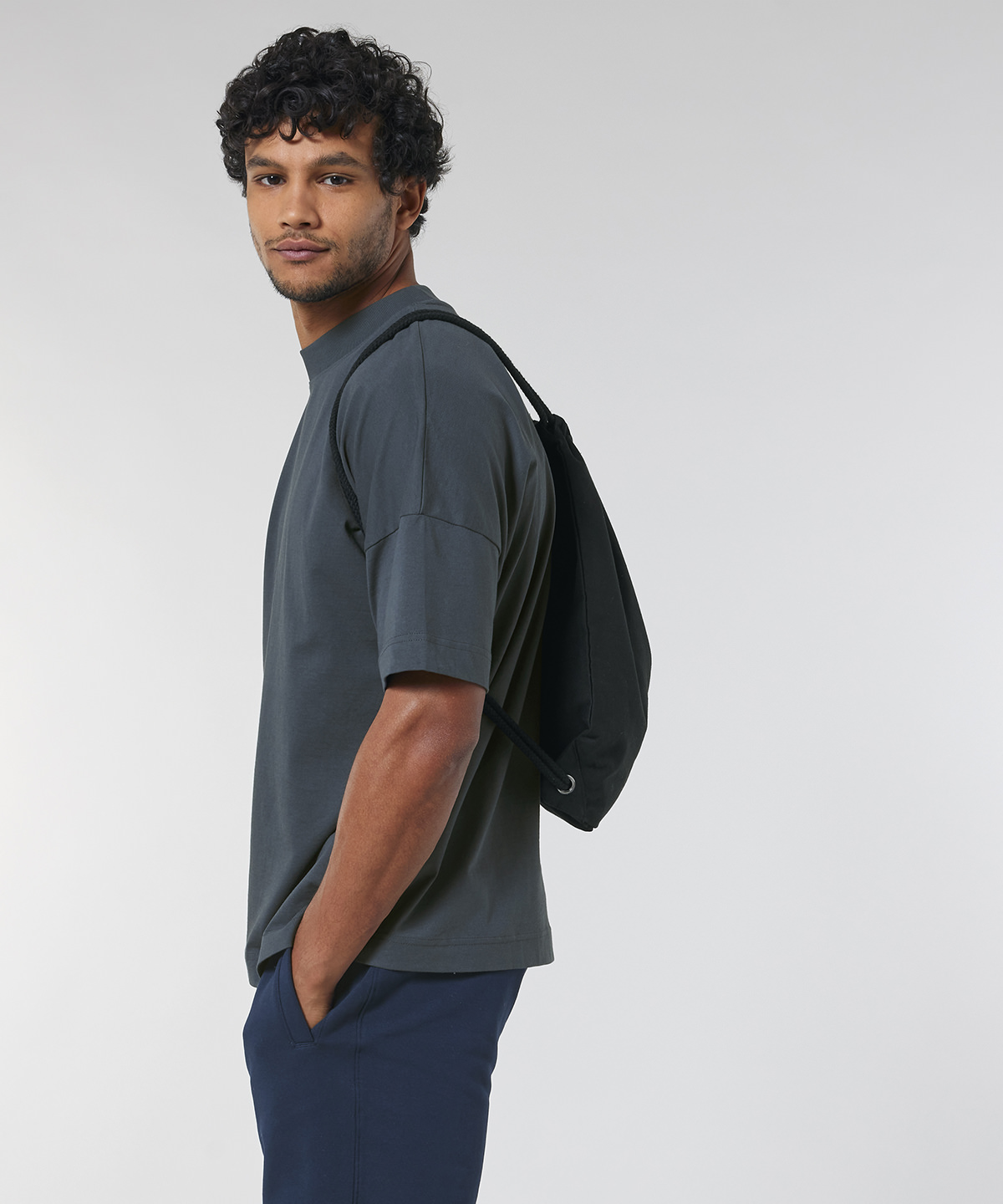 Woven gym bag (stau763)