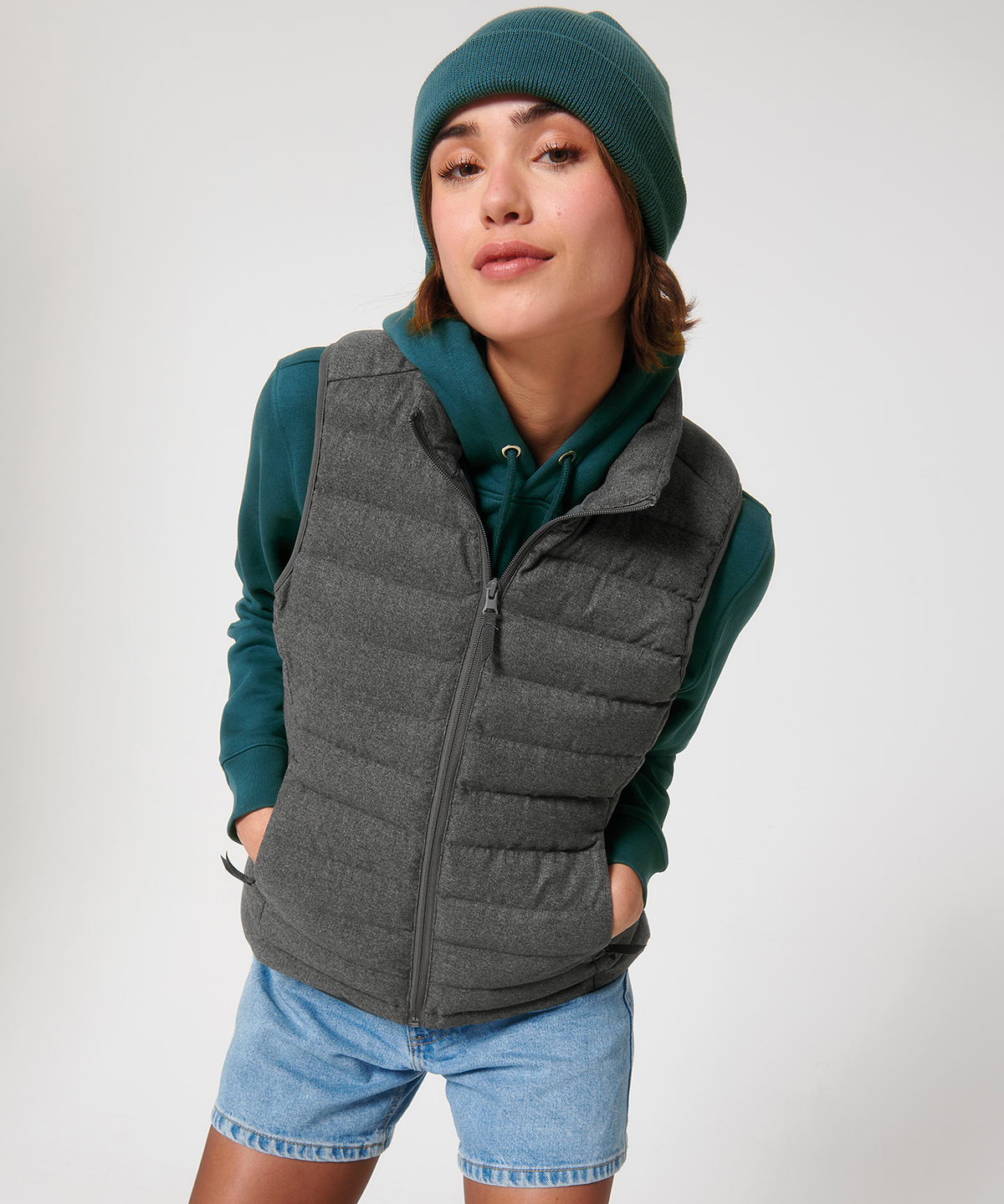 Stella climber wool-like bodywarmer (stjw899)