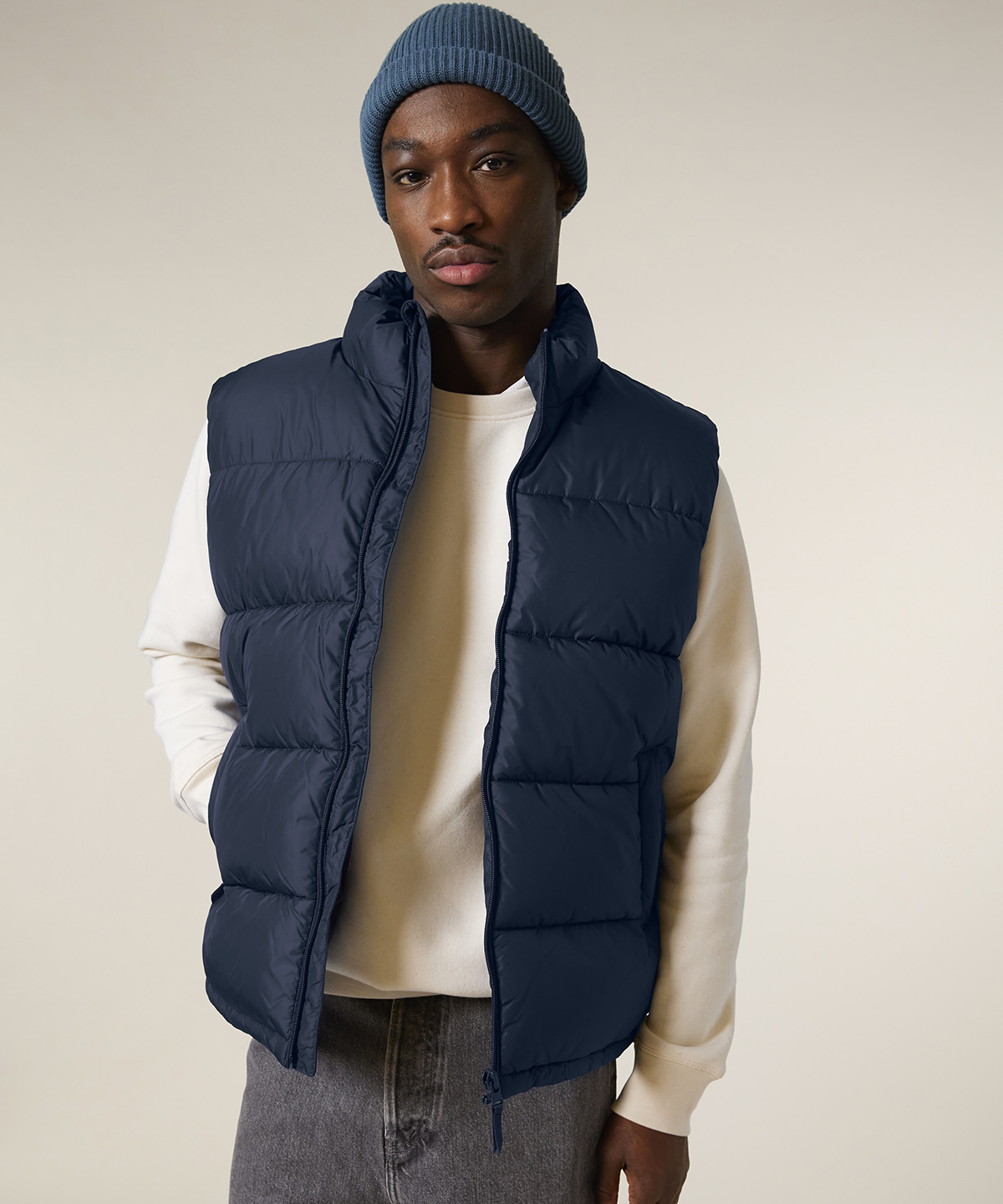 Padded puffer gilet (stju250)