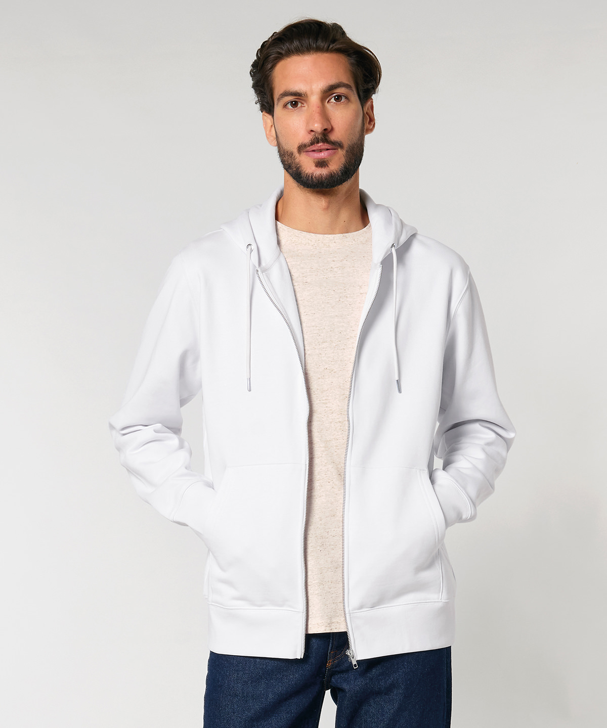 Unisex cultivator 2.0 iconic zip-thru hoodie sweatshirt (stsu179)