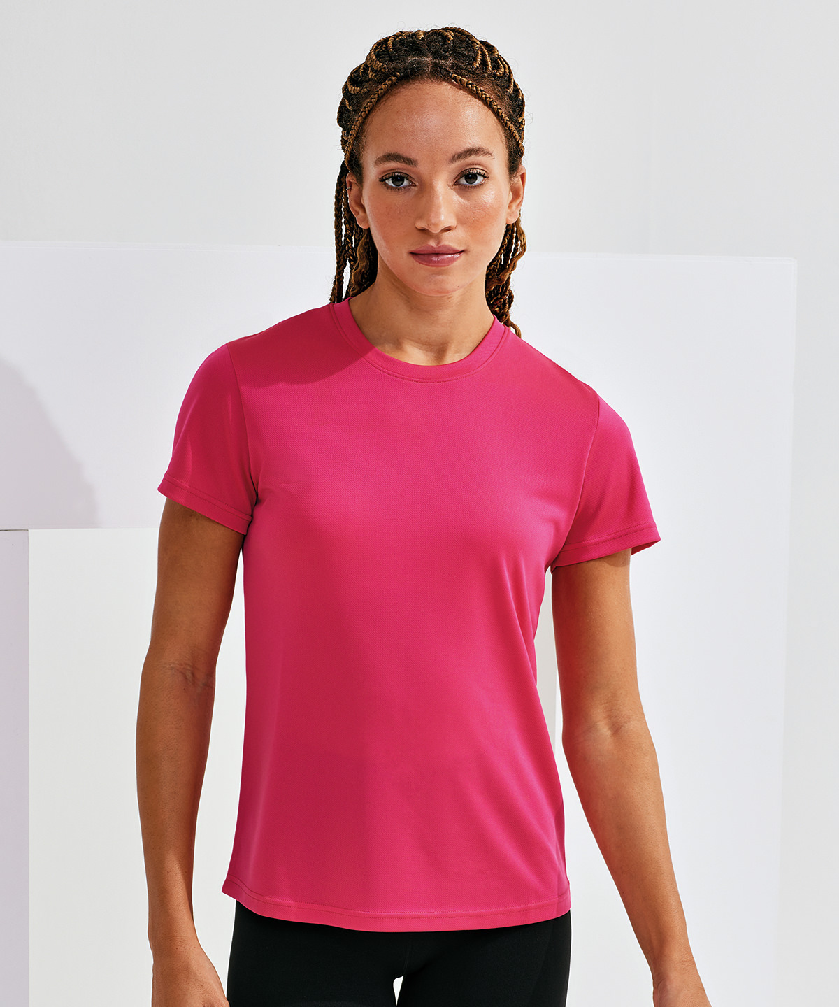 Women’s tridri® ion-charge recycled textured tee