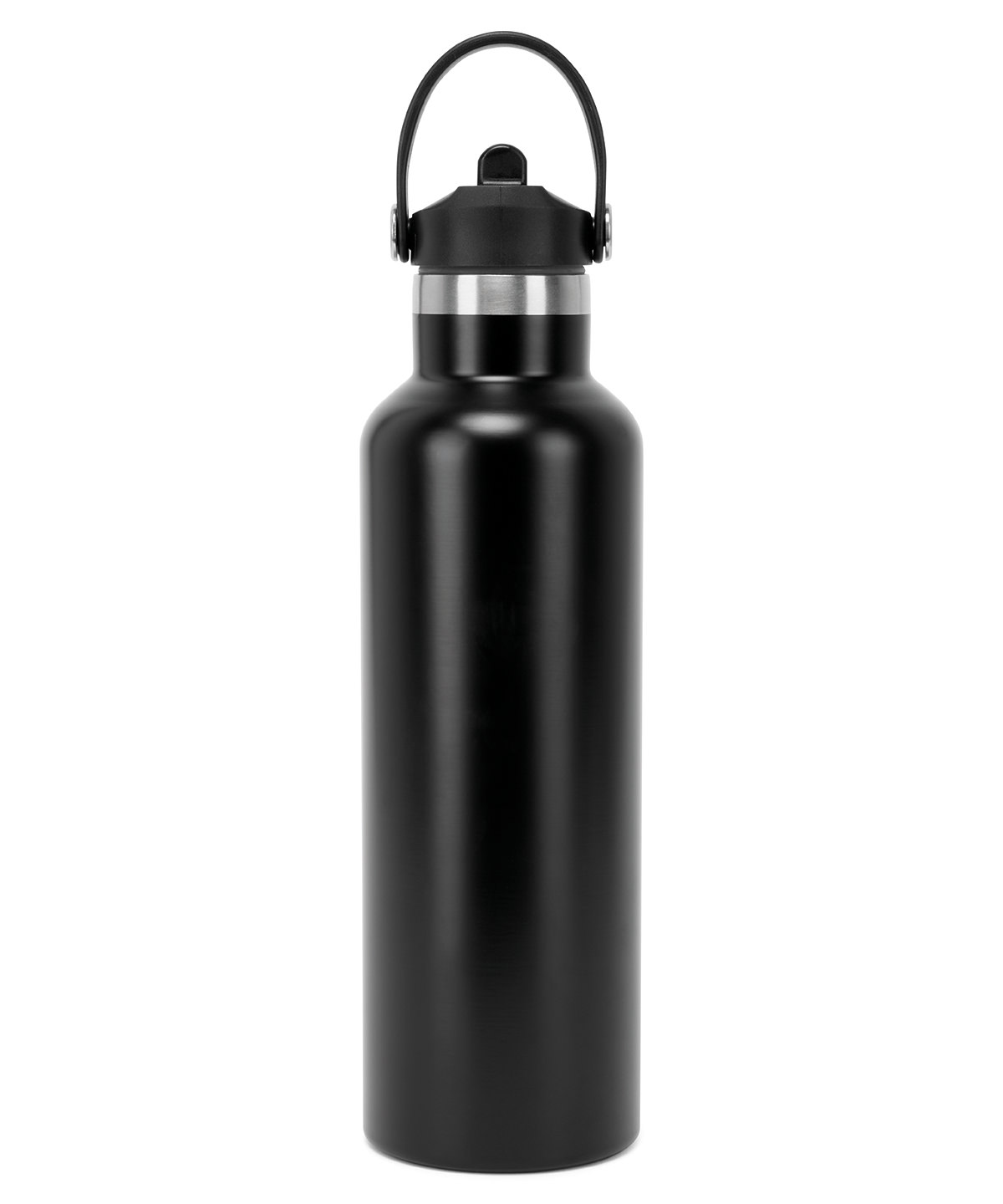 Tridri® vacuum sports water bottle with flip-up straw