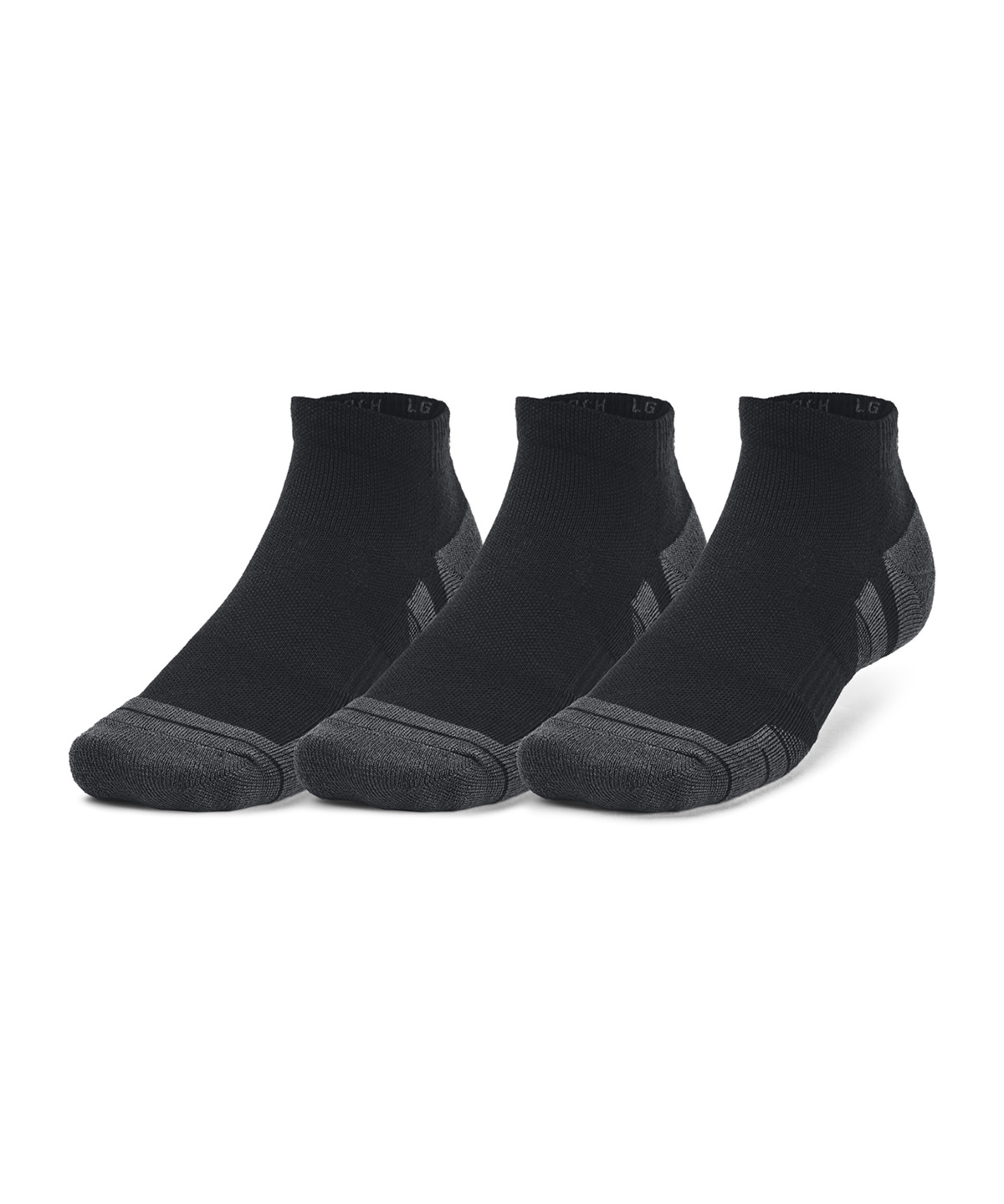 Ua performance tech 3-pack low cut socks