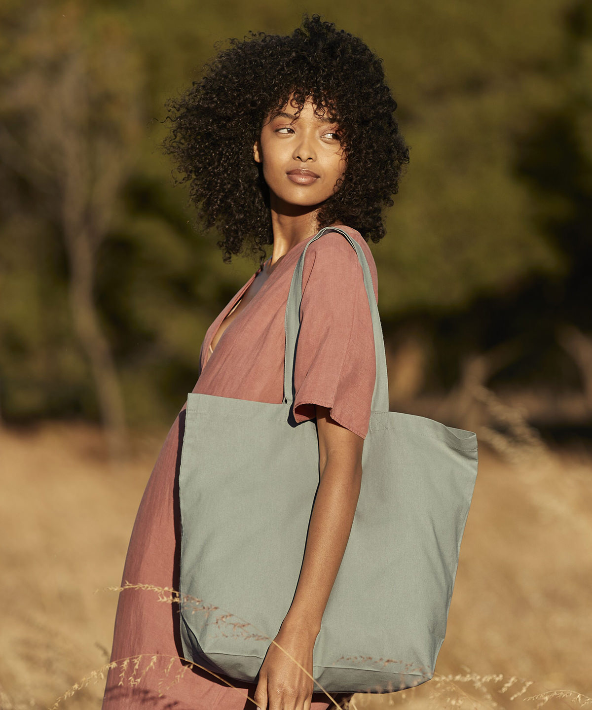 Organic cotton inco. maxi bag for life