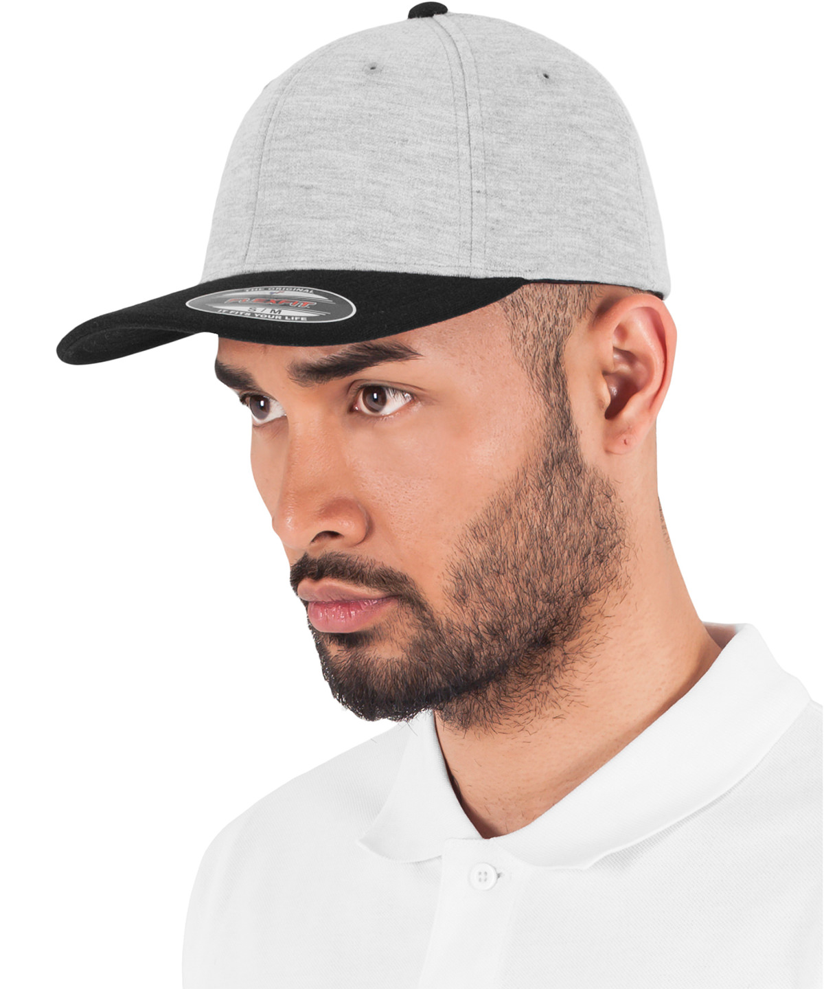 Flexfit double jersey 2-tone (6778t)